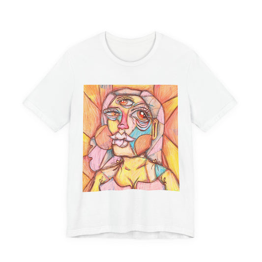 Sally Cubism Unisex Jersey Short Sleeve Tee