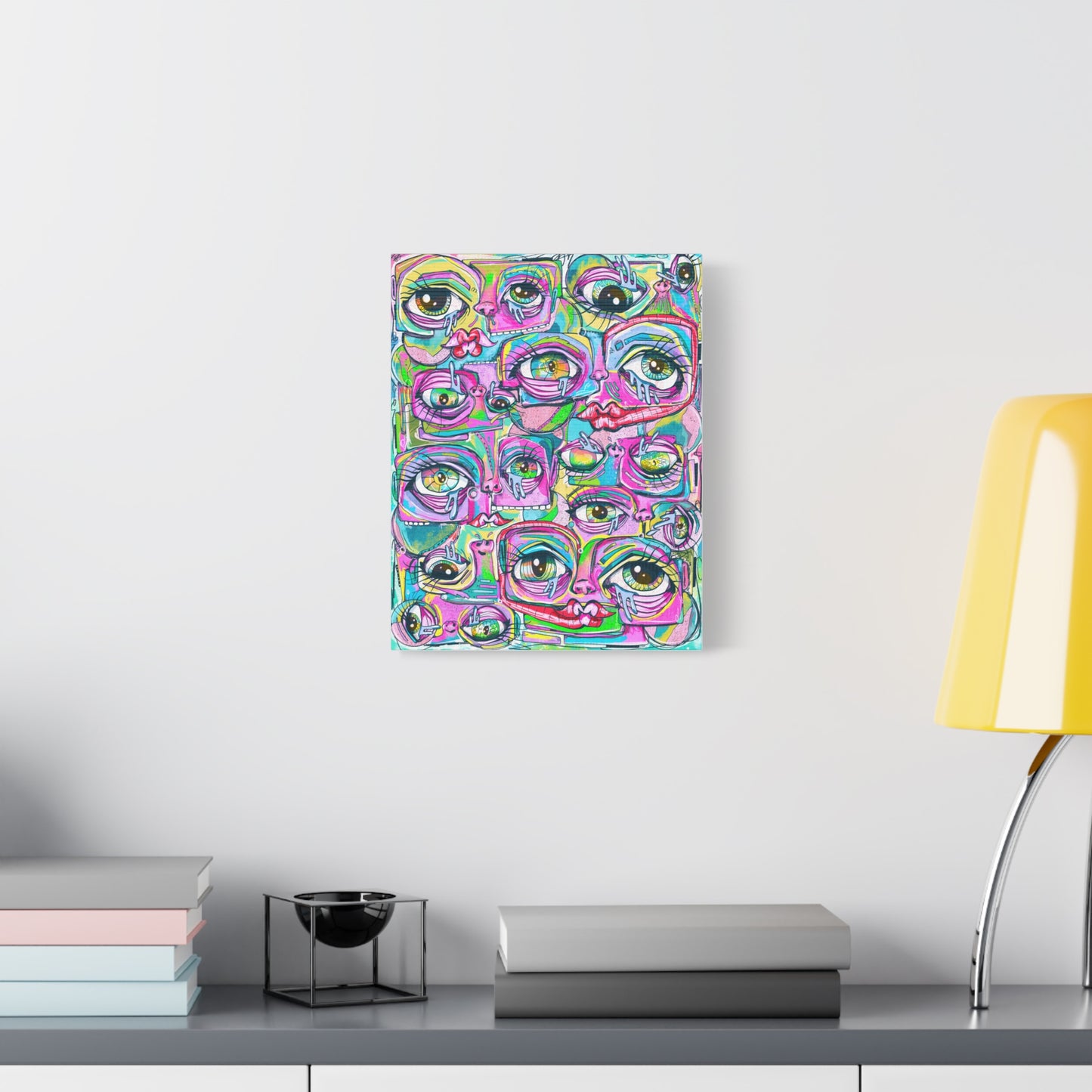 Candy Canyons Matte Canvas, 11x14 “ Stretched Canvas Art