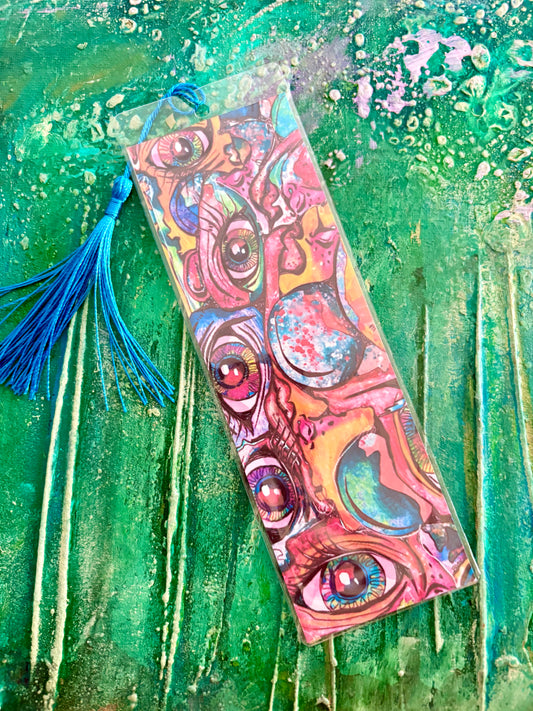 Watercolor Eyes Bookmark