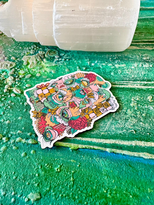 Make Art Not War Magnet