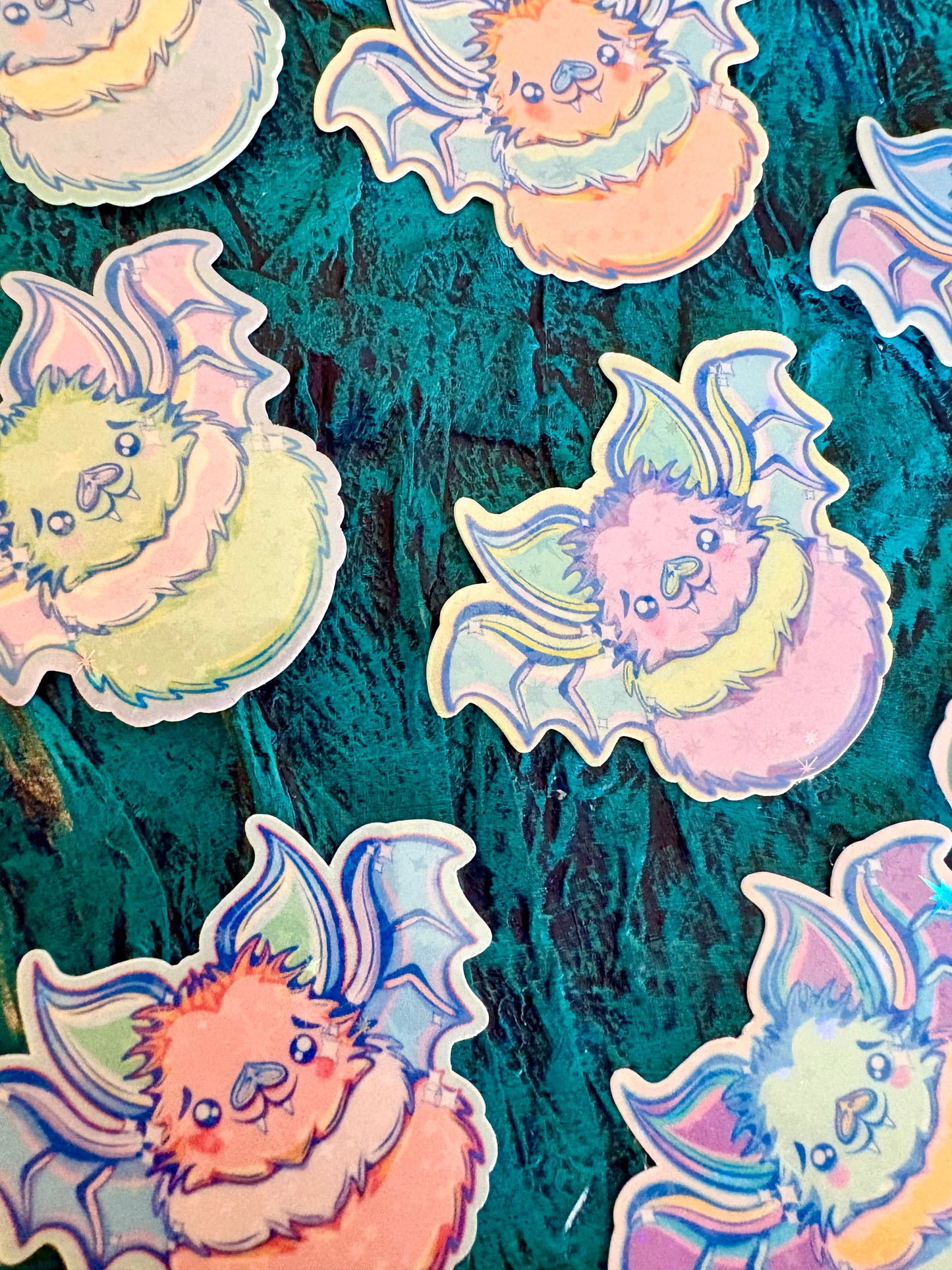 Freakin Bats Mini Stickers