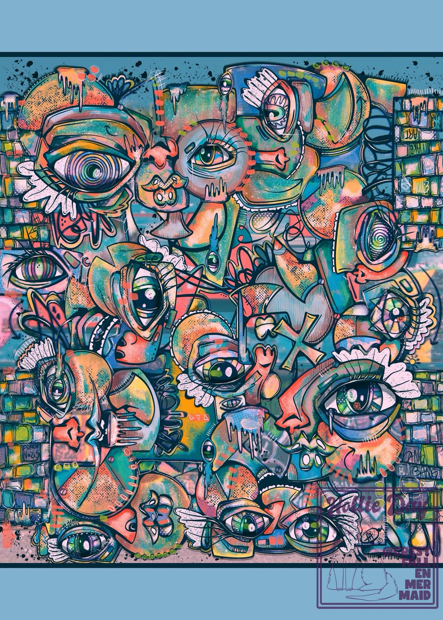 5x7 Signed Print Ruined Nostalgia