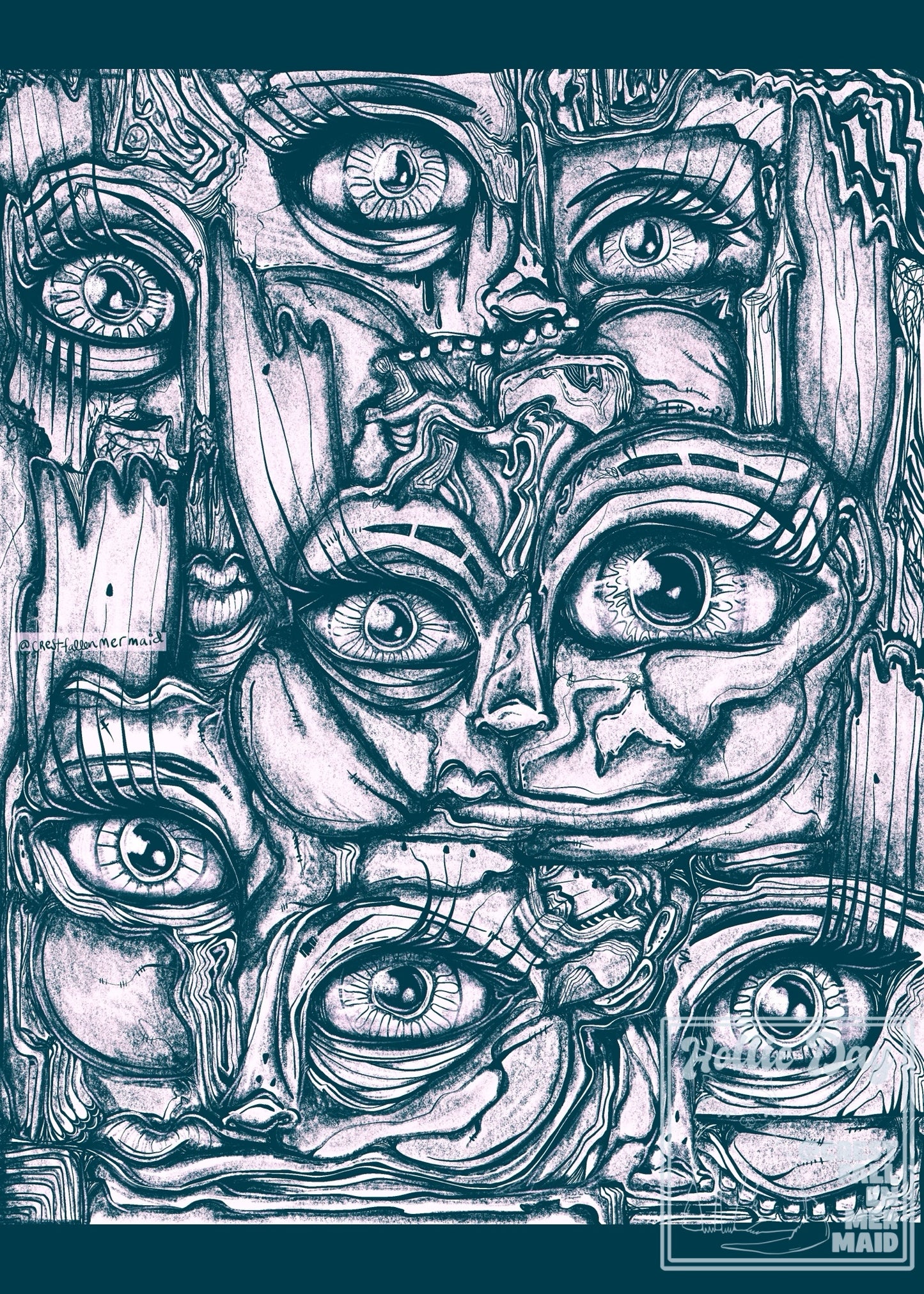 5x7 Signed Print Shades of Grey