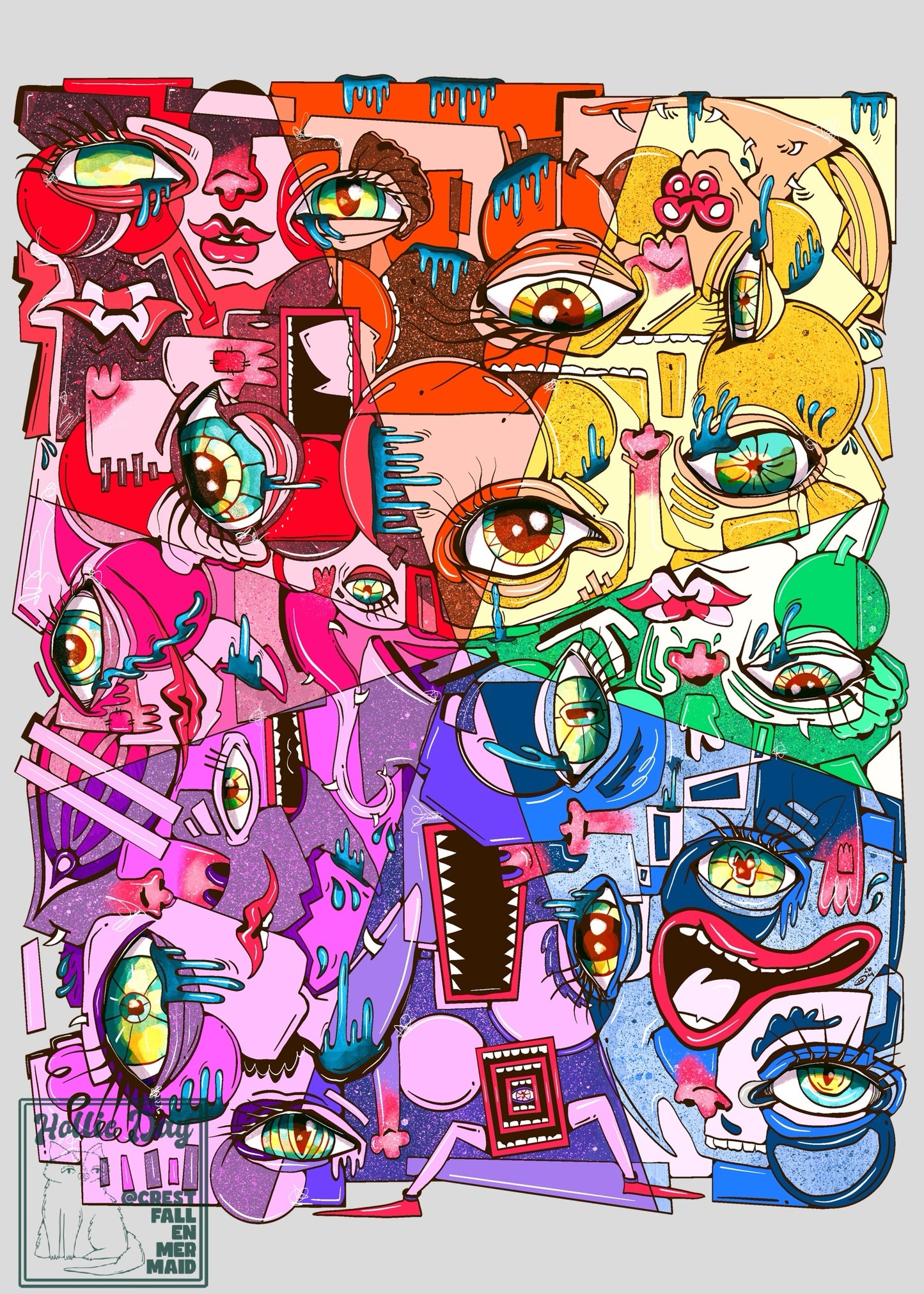 5x7 Signed Print Rainbows