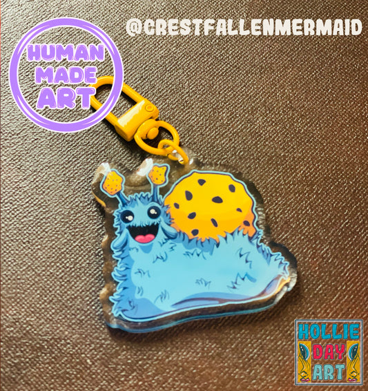 Cookie Snail Keychain
