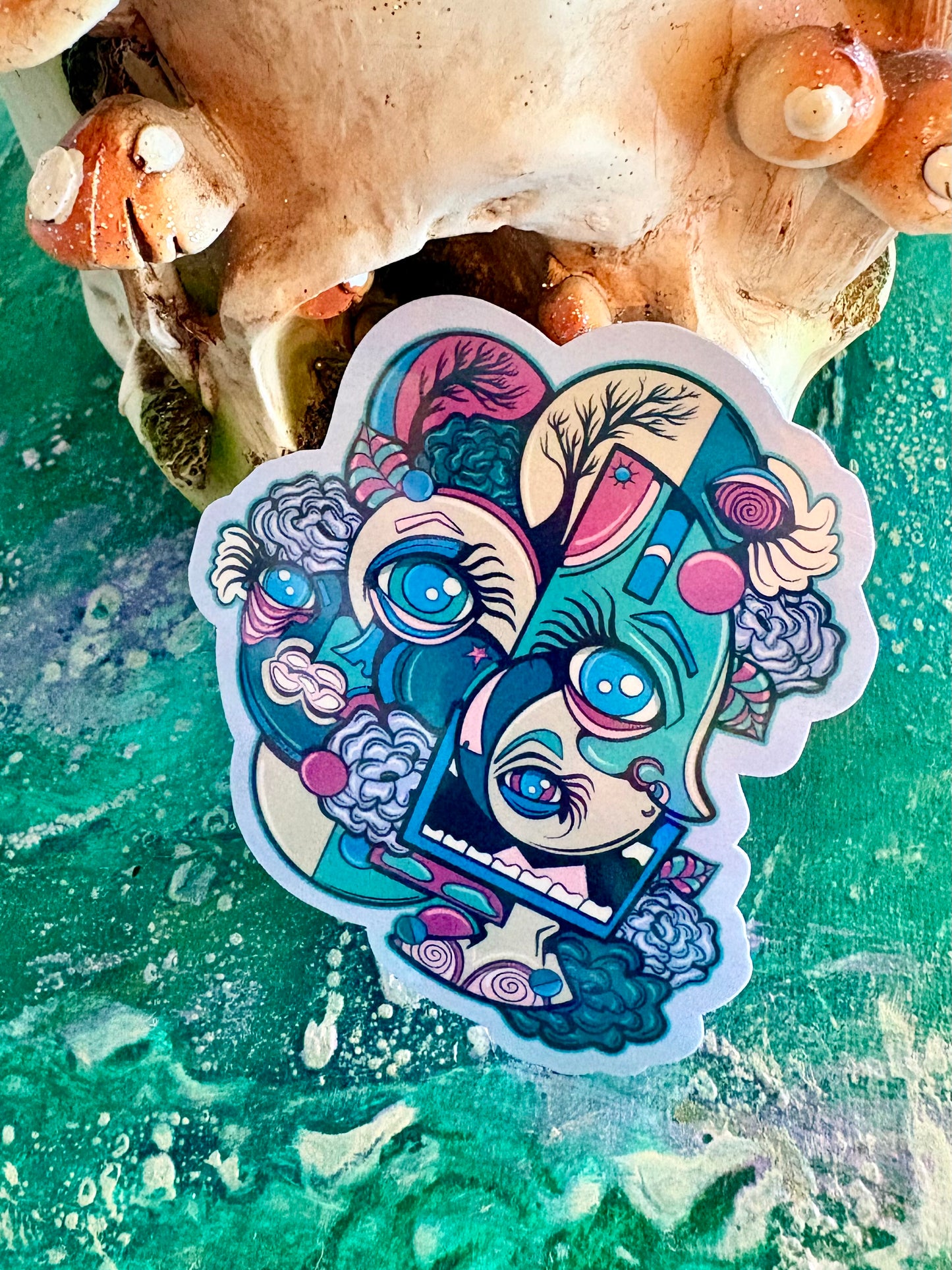 Cubism Sticker 002
