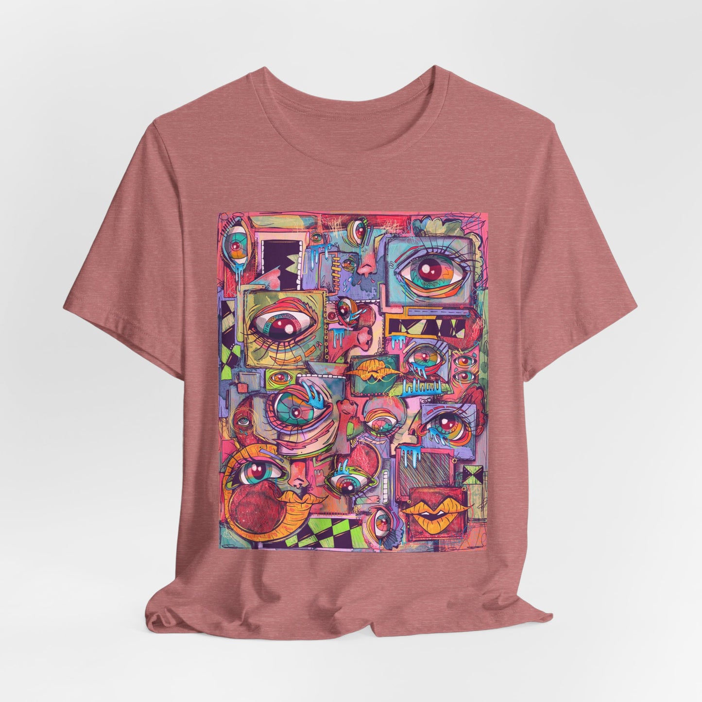 Cosmic Melodies Unisex Jersey Short Sleeve Tee