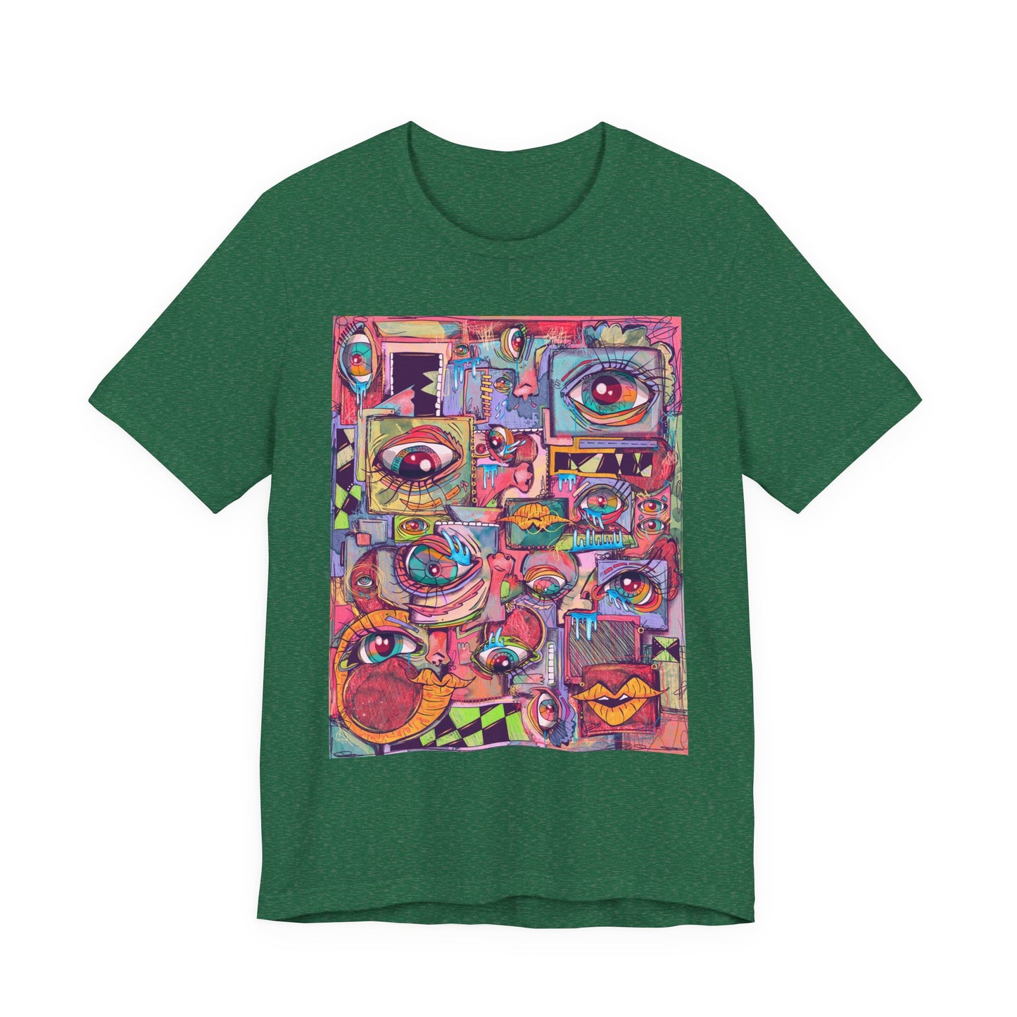 Cosmic Melodies Unisex Jersey Short Sleeve Tee