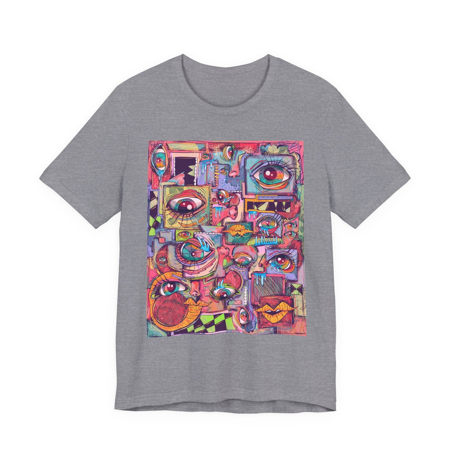 Cosmic Melodies Unisex Jersey Short Sleeve Tee