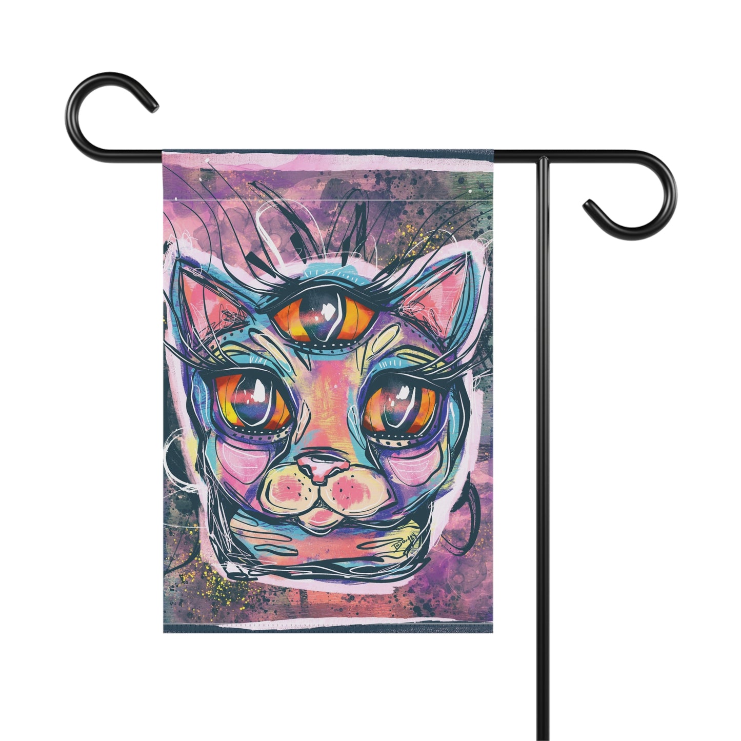 Meiko Cat Garden & House Banner