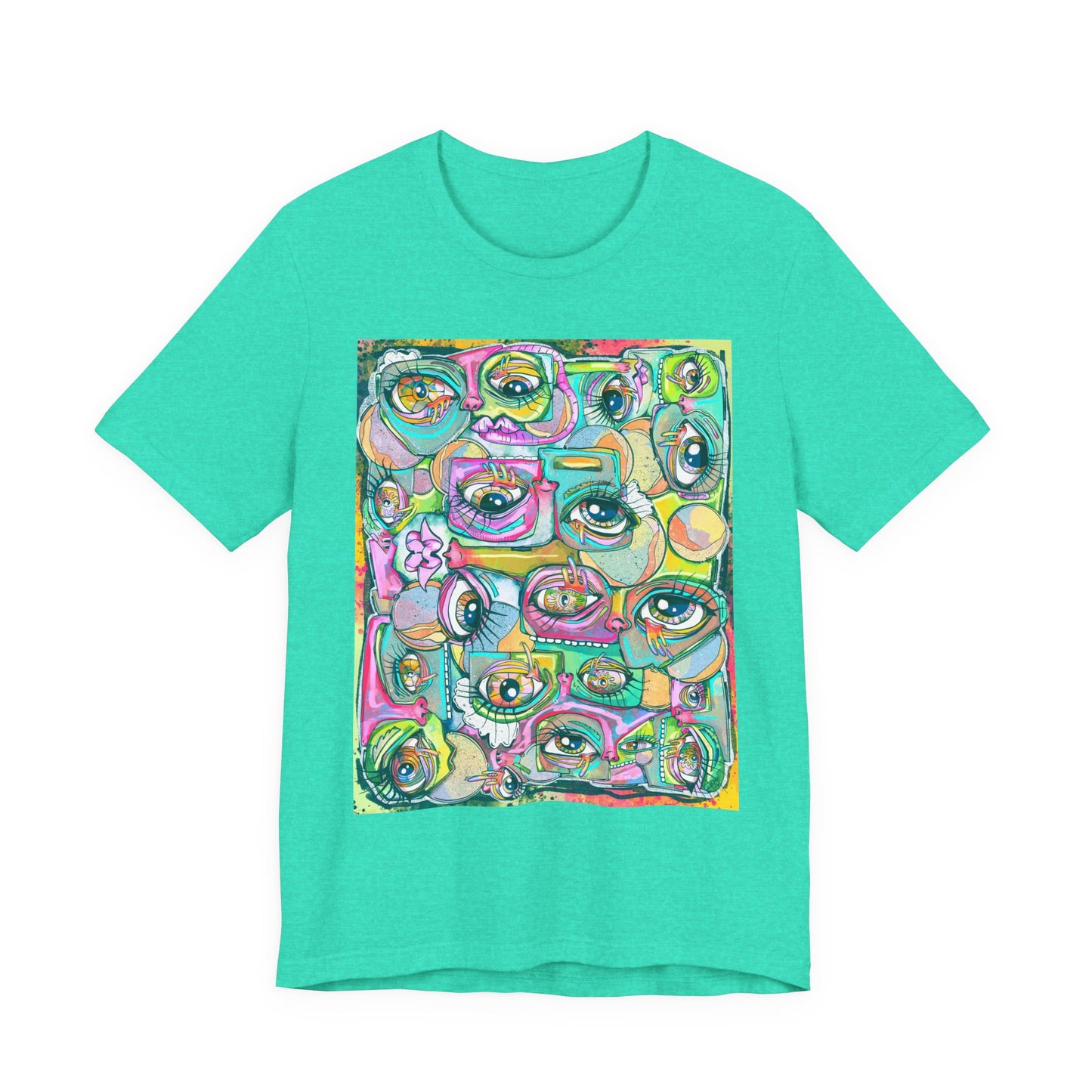 Candy Colored Chaos Unisex Jersey Short Sleeve Tee