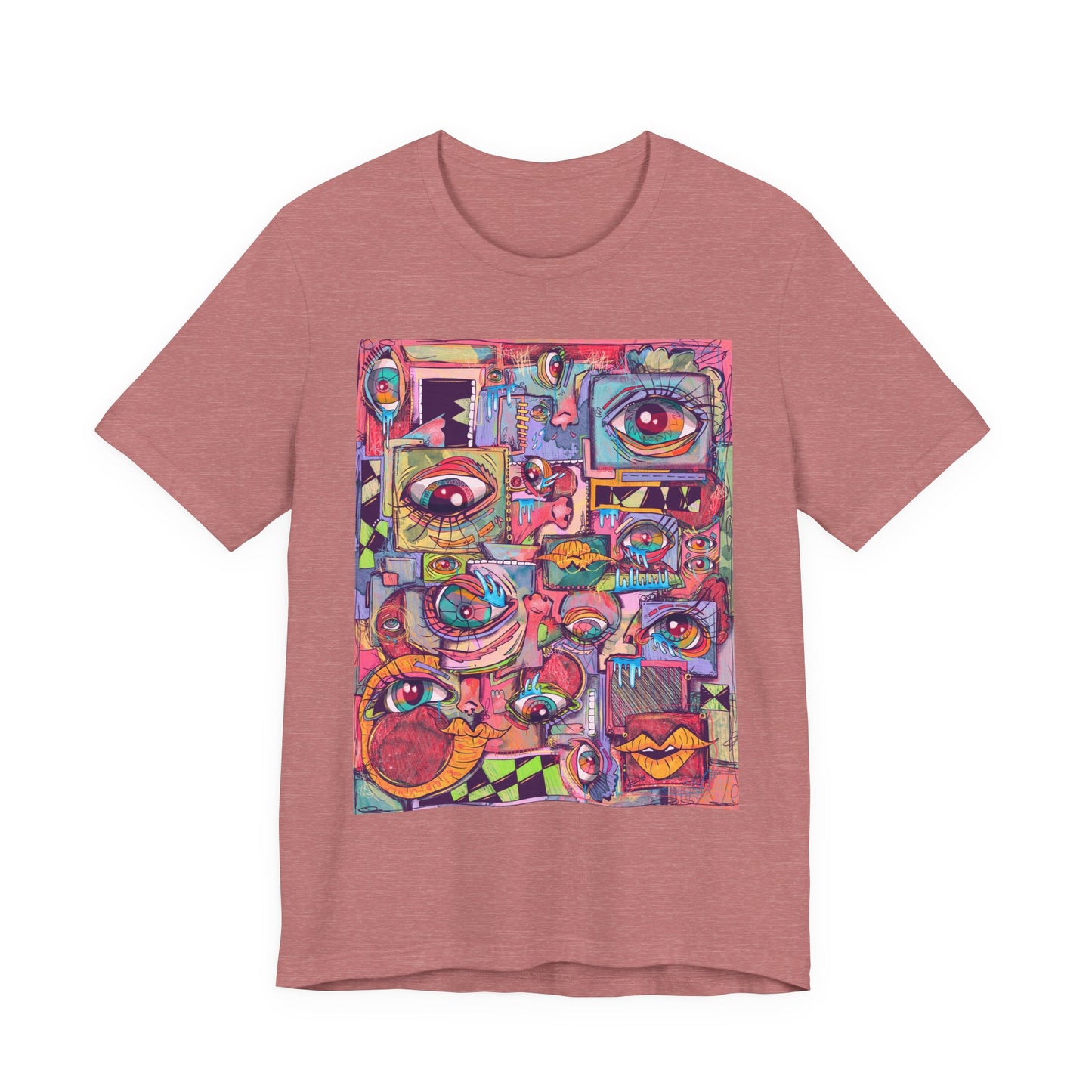 Cosmic Melodies Unisex Jersey Short Sleeve Tee