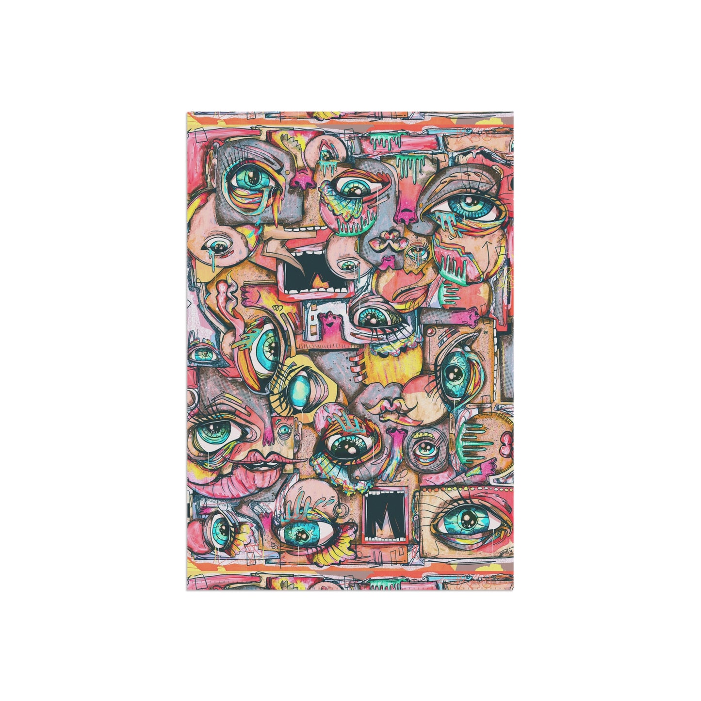 Glimmering Teardrops Garden & House Banner