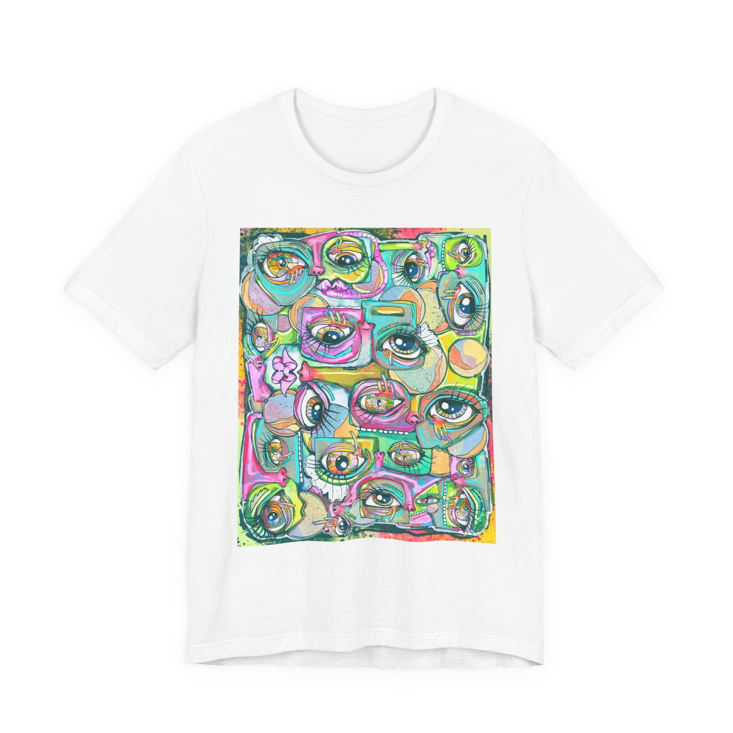 Candy Colored Chaos Unisex Jersey Short Sleeve Tee