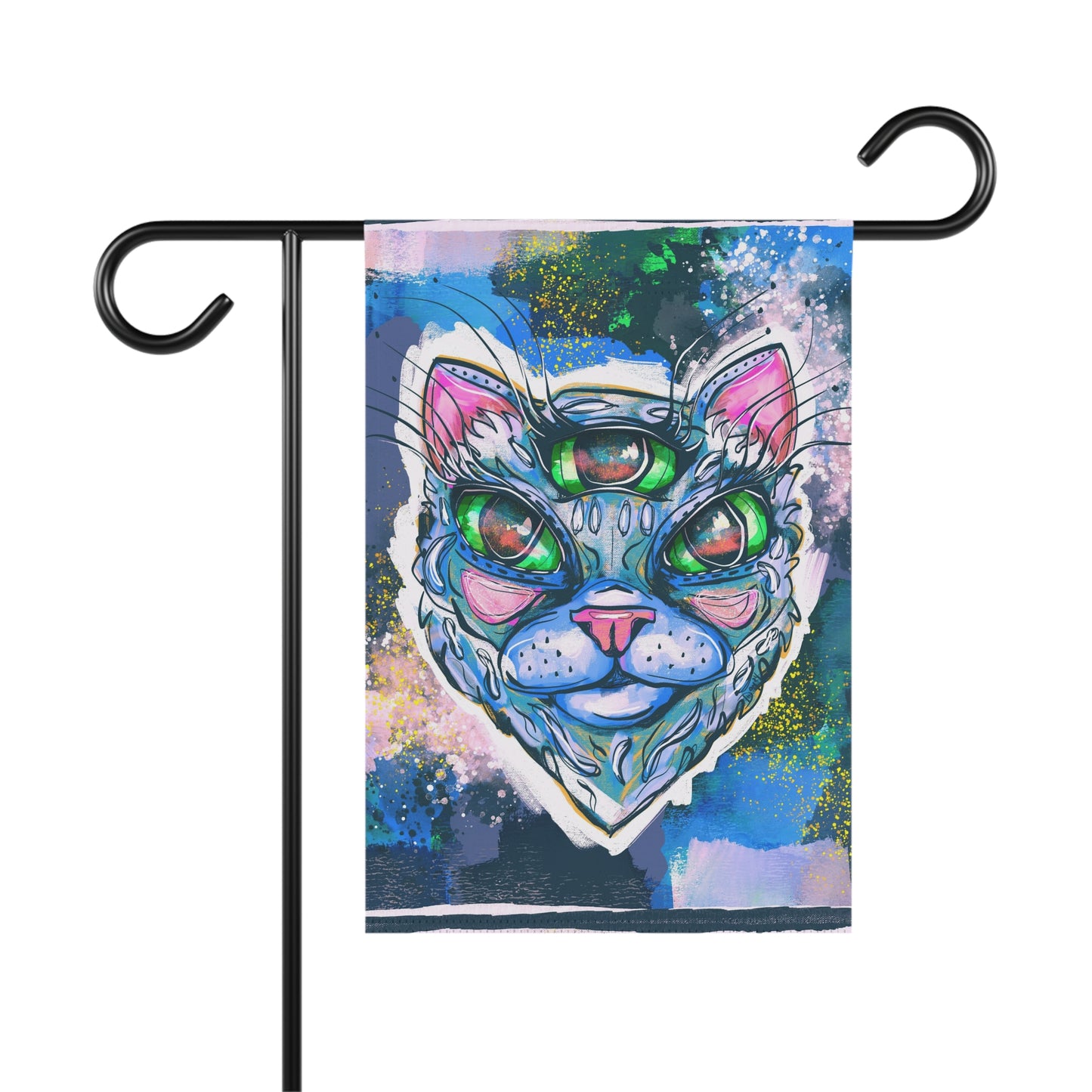 Bruce the Cat Garden & House Banner