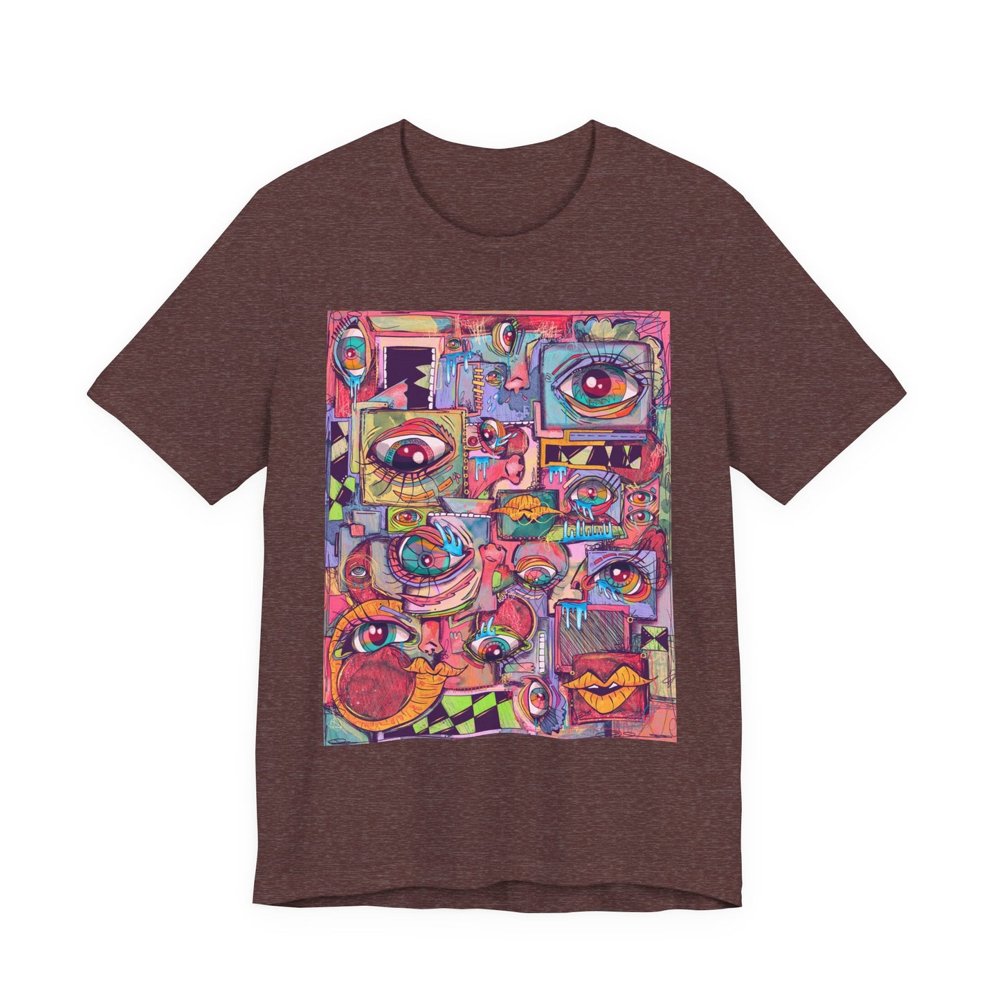 Cosmic Melodies Unisex Jersey Short Sleeve Tee