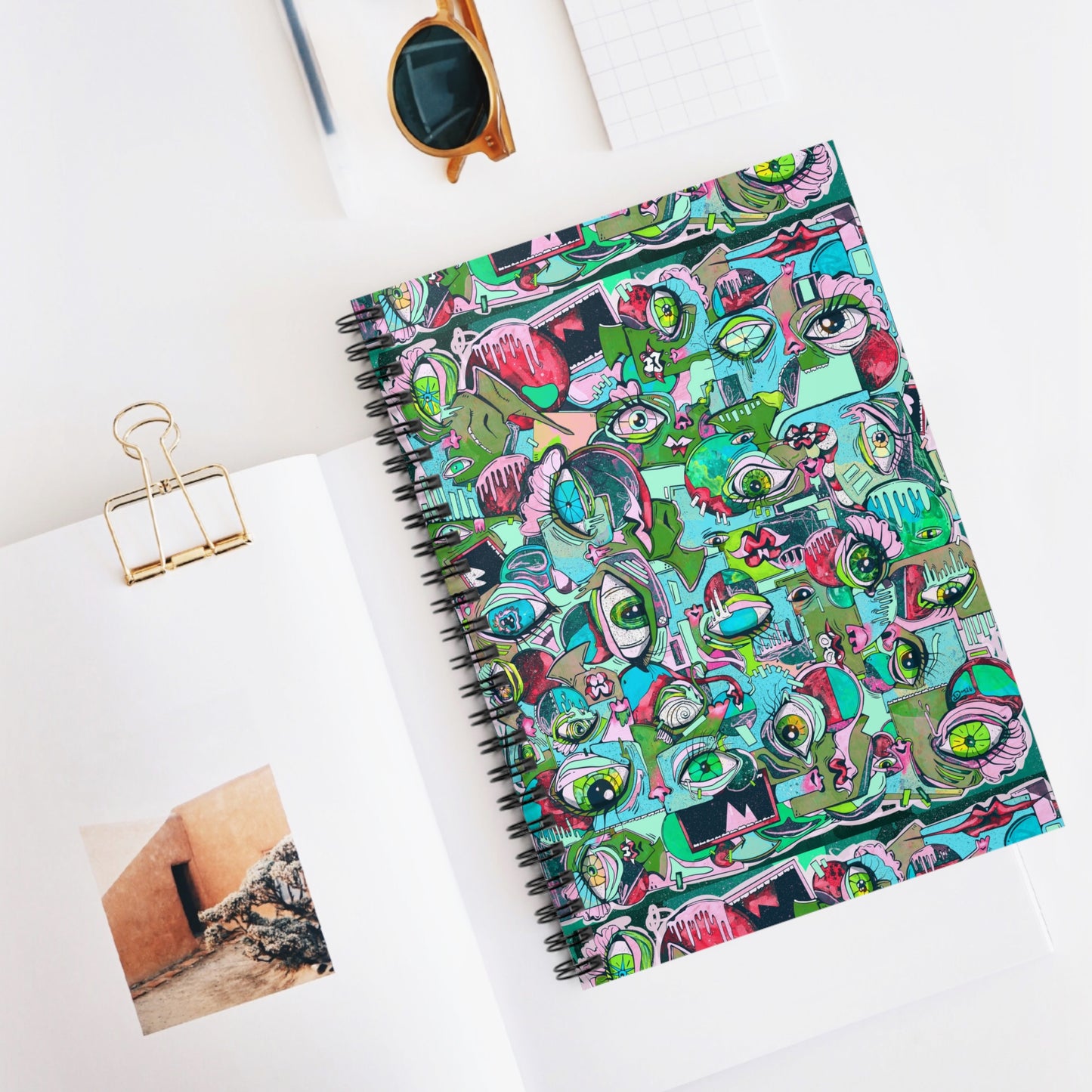 Eat Your Dreams Spiral Notebook - Ruled Line