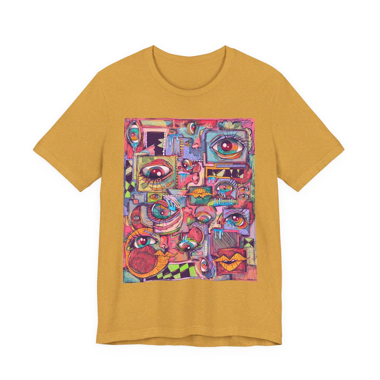 Cosmic Melodies Unisex Jersey Short Sleeve Tee