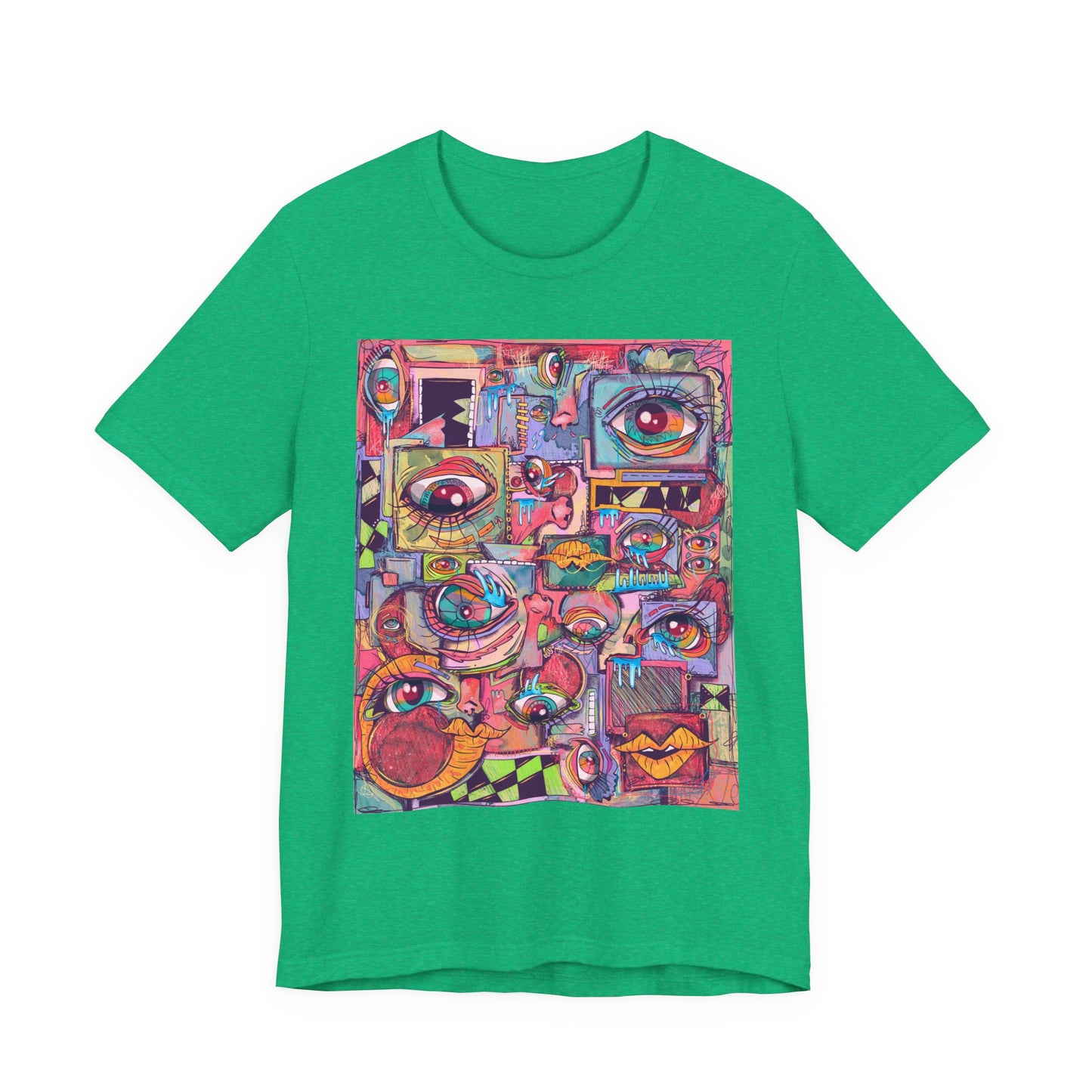 Cosmic Melodies Unisex Jersey Short Sleeve Tee