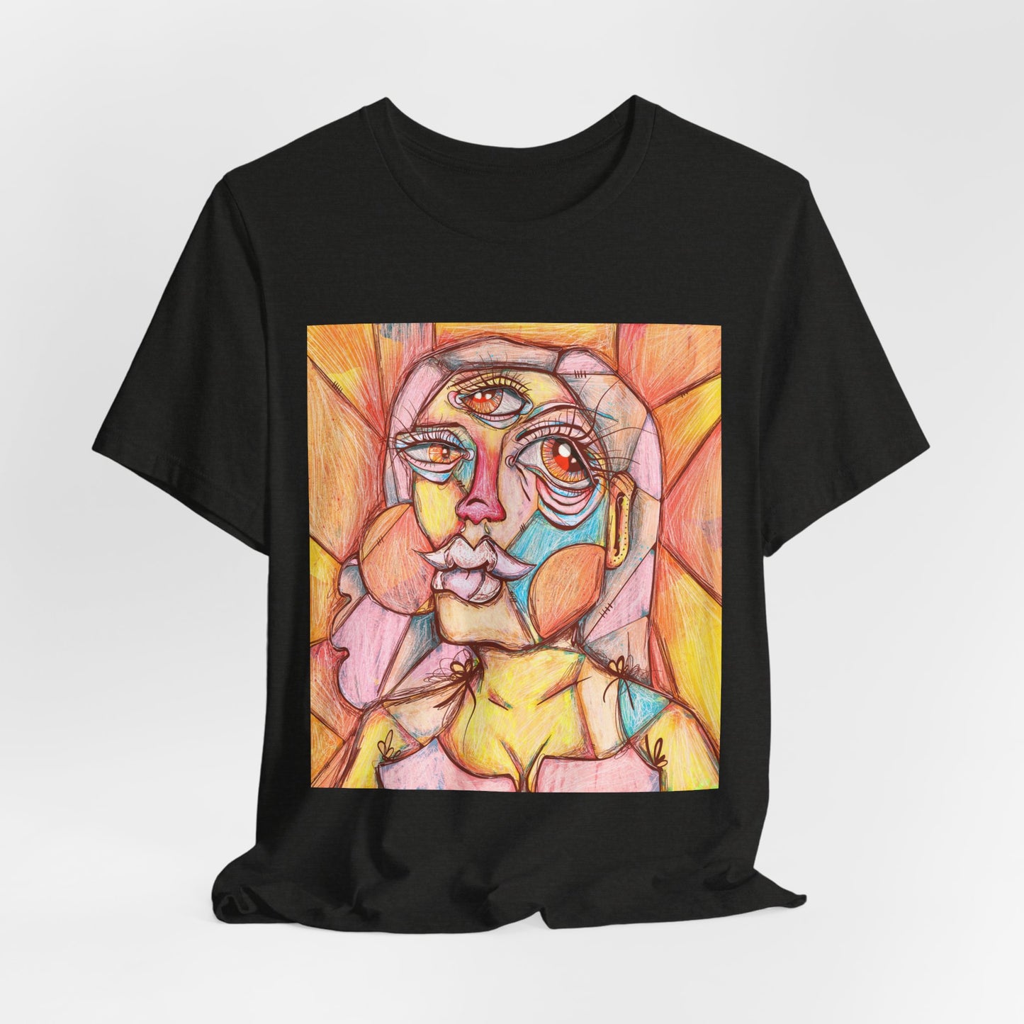Sally Cubism Unisex Jersey Short Sleeve Tee