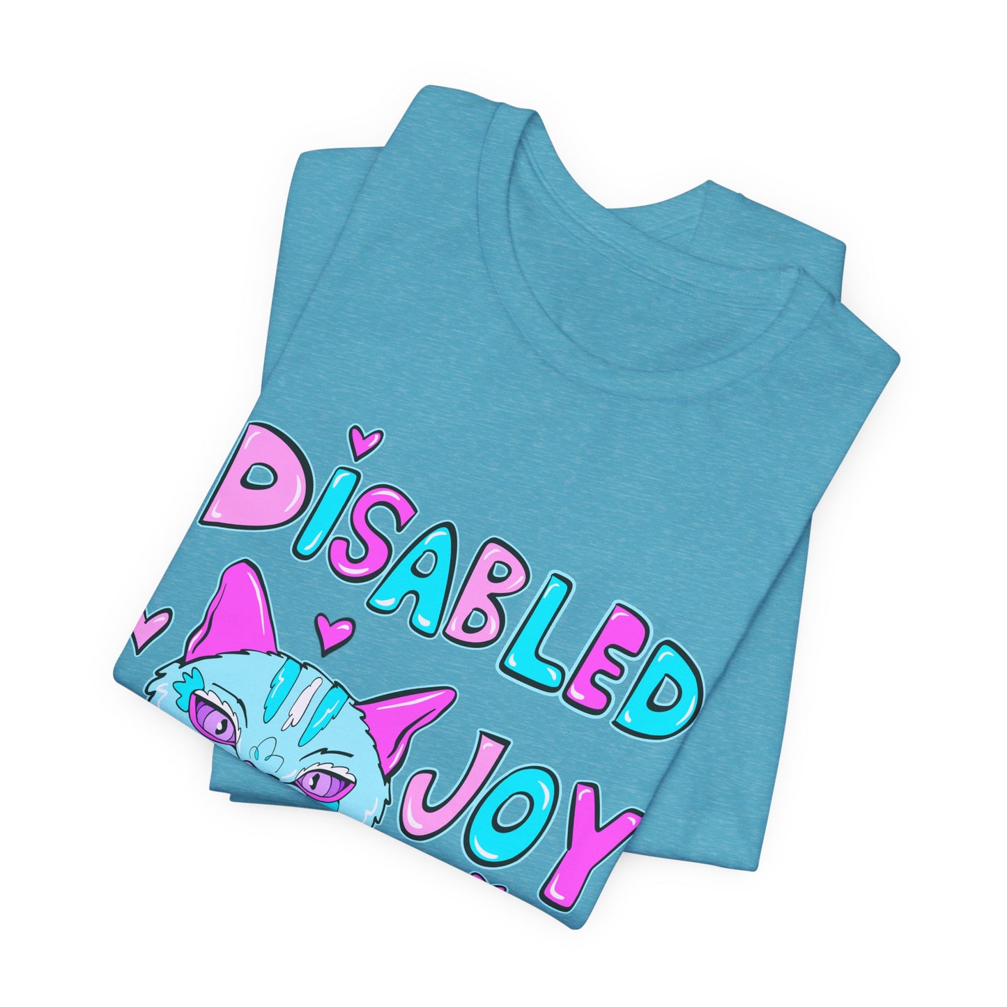 Disabled Joy Matters Cat Tee - Unisex Jersey Short Sleeve Tee