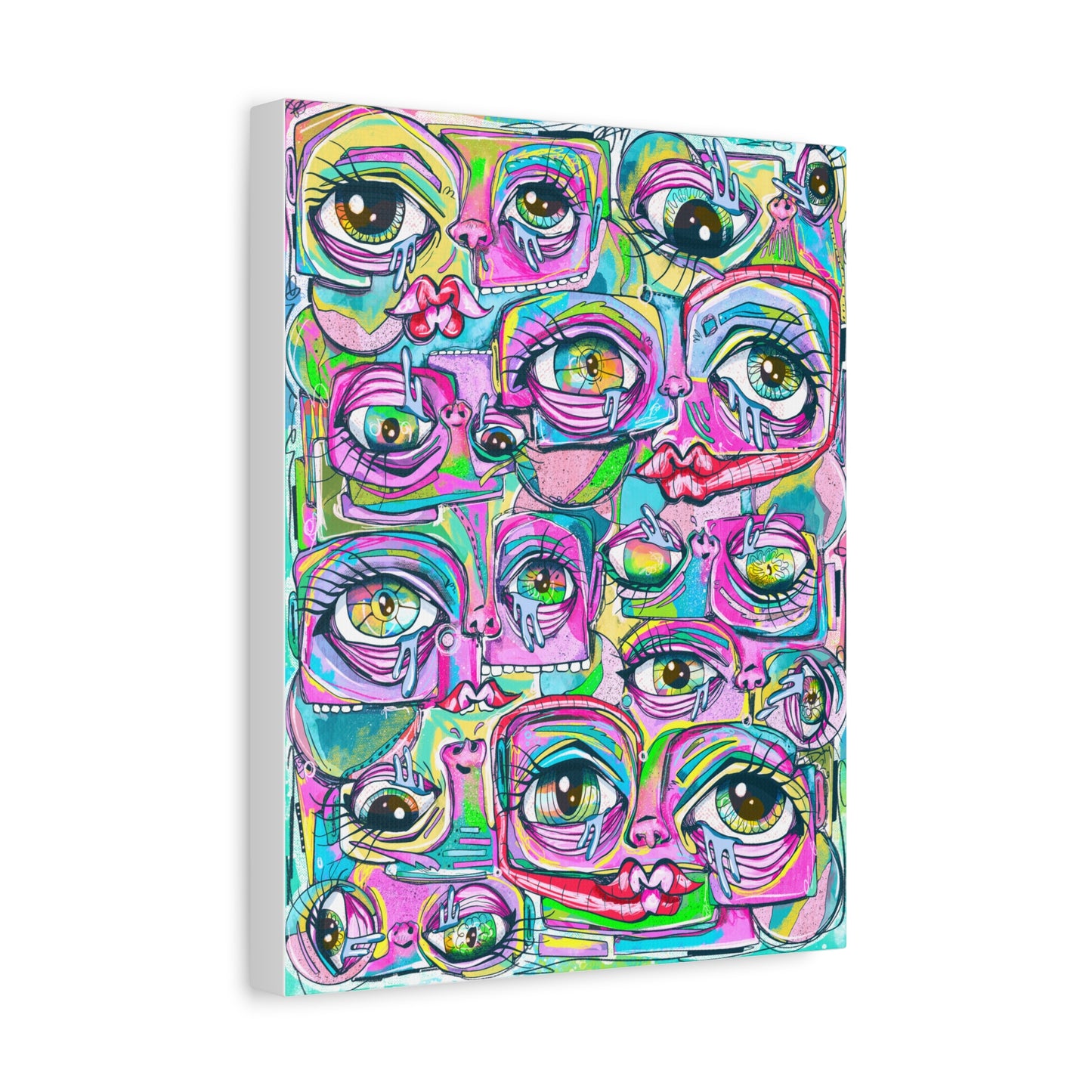 Candy Canyons Matte Canvas, 11x14 “ Stretched Canvas Art