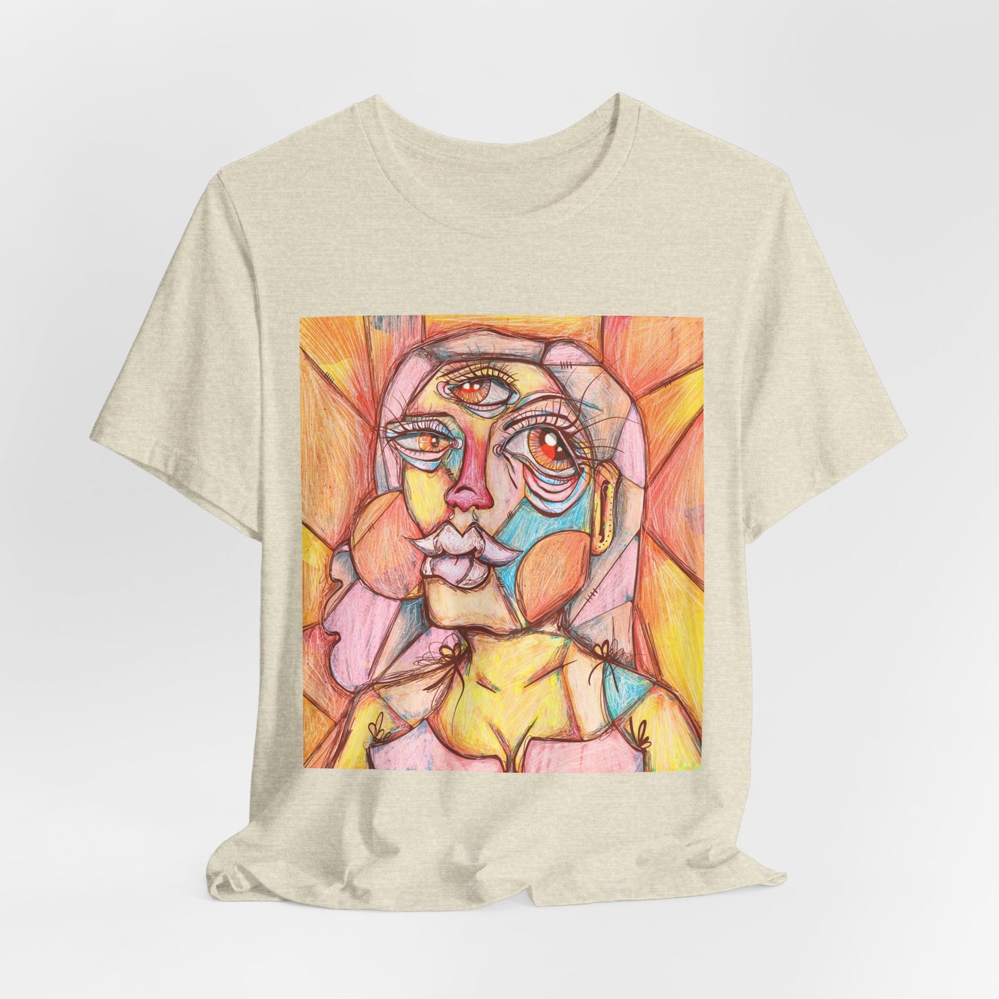Sally Cubism Unisex Jersey Short Sleeve Tee