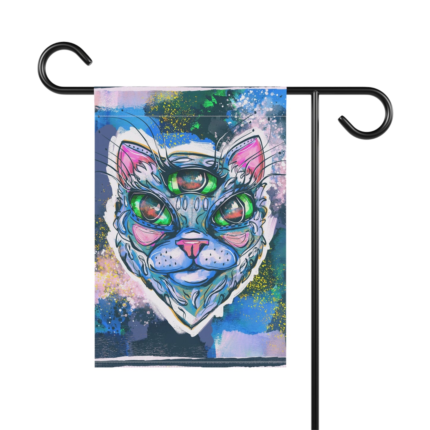Bruce the Cat Garden & House Banner