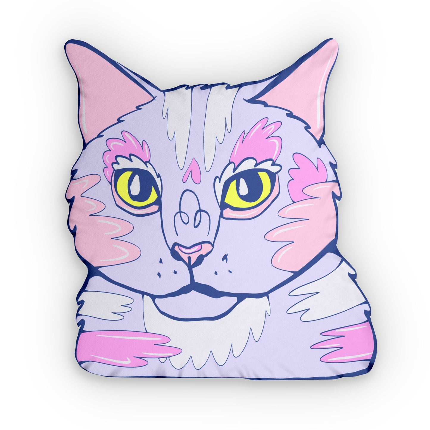 Petunia Cat Shaped Pillows