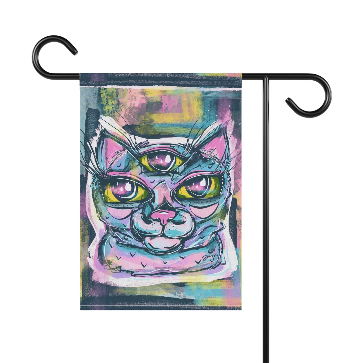 Gabby Cat Garden & House Banner