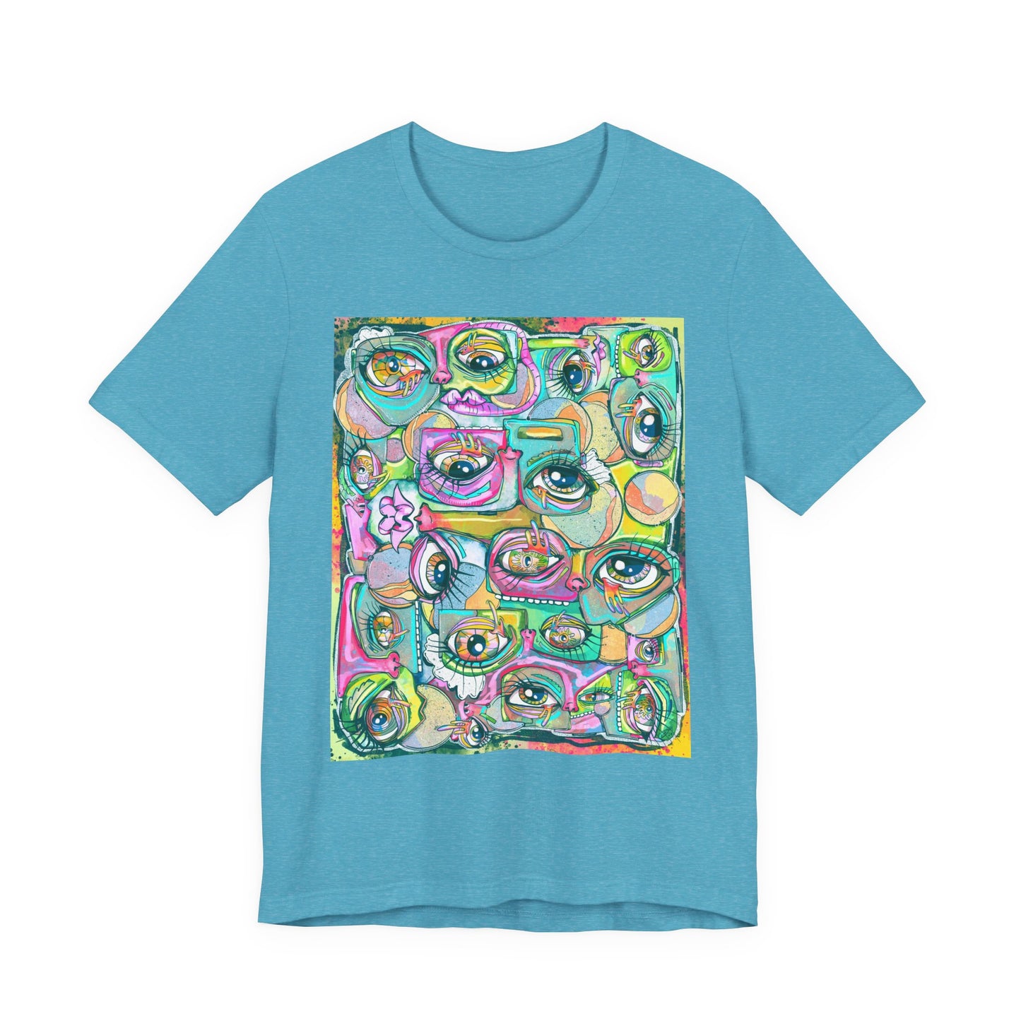 Candy Colored Chaos Unisex Jersey Short Sleeve Tee