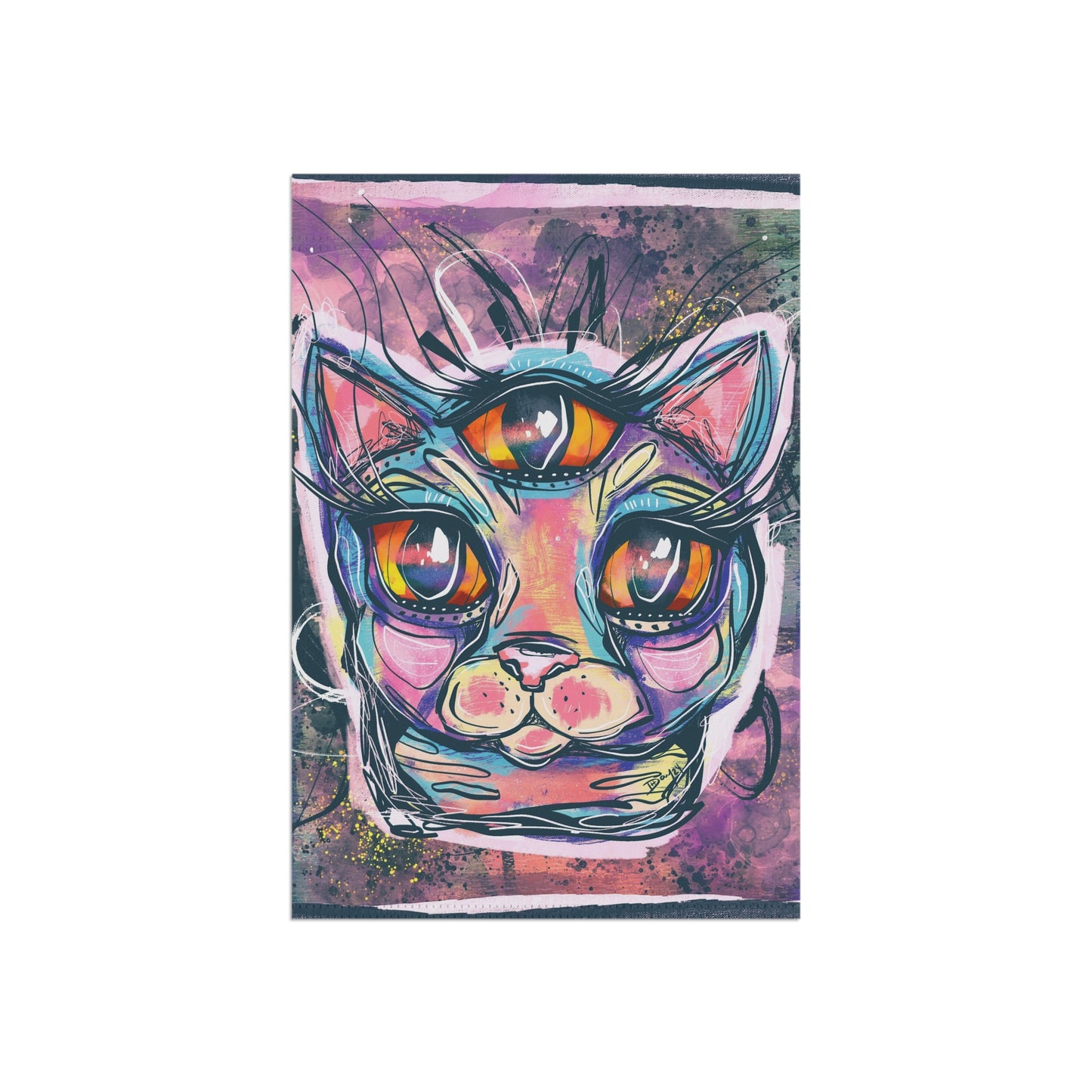 Meiko Cat Garden & House Banner