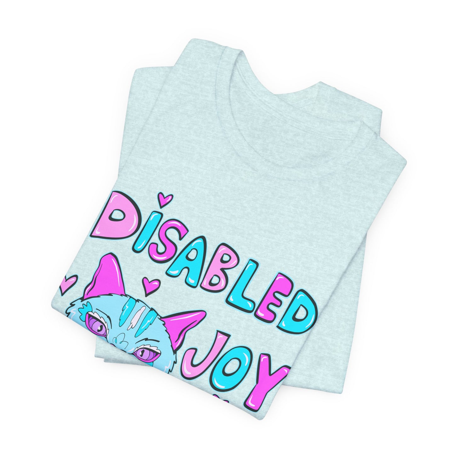 Disabled Joy Matters Cat Tee - Unisex Jersey Short Sleeve Tee