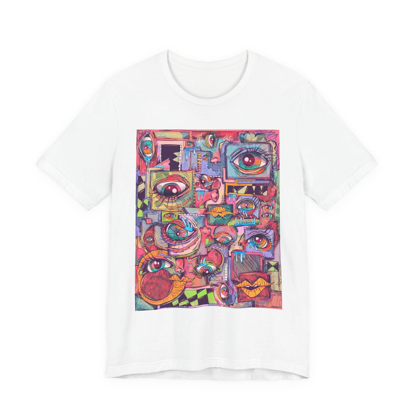 Cosmic Melodies Unisex Jersey Short Sleeve Tee