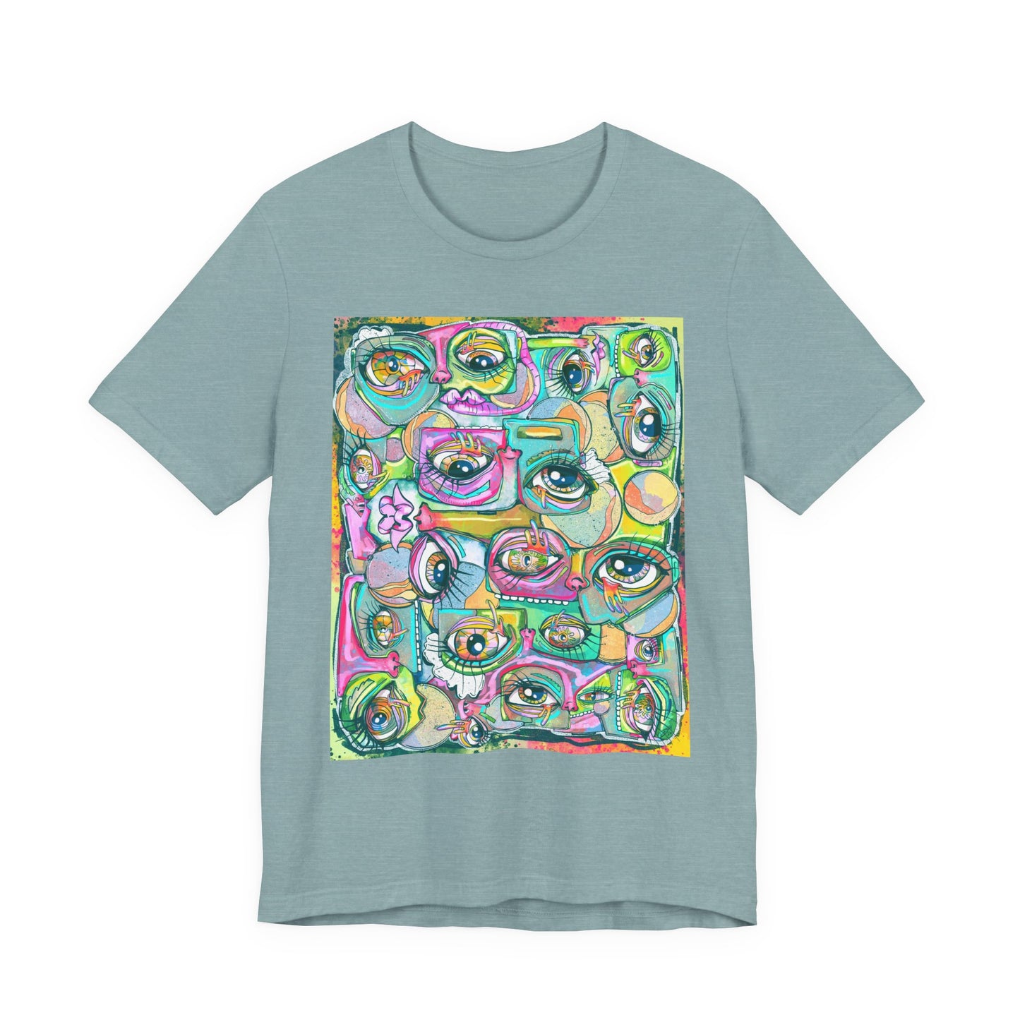 Candy Colored Chaos Unisex Jersey Short Sleeve Tee