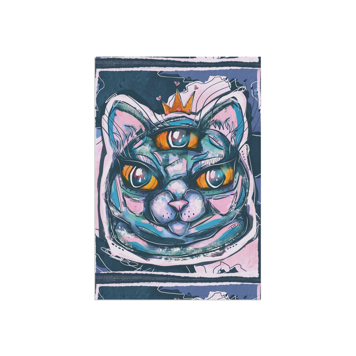 Princess Cat Garden & House Banner
