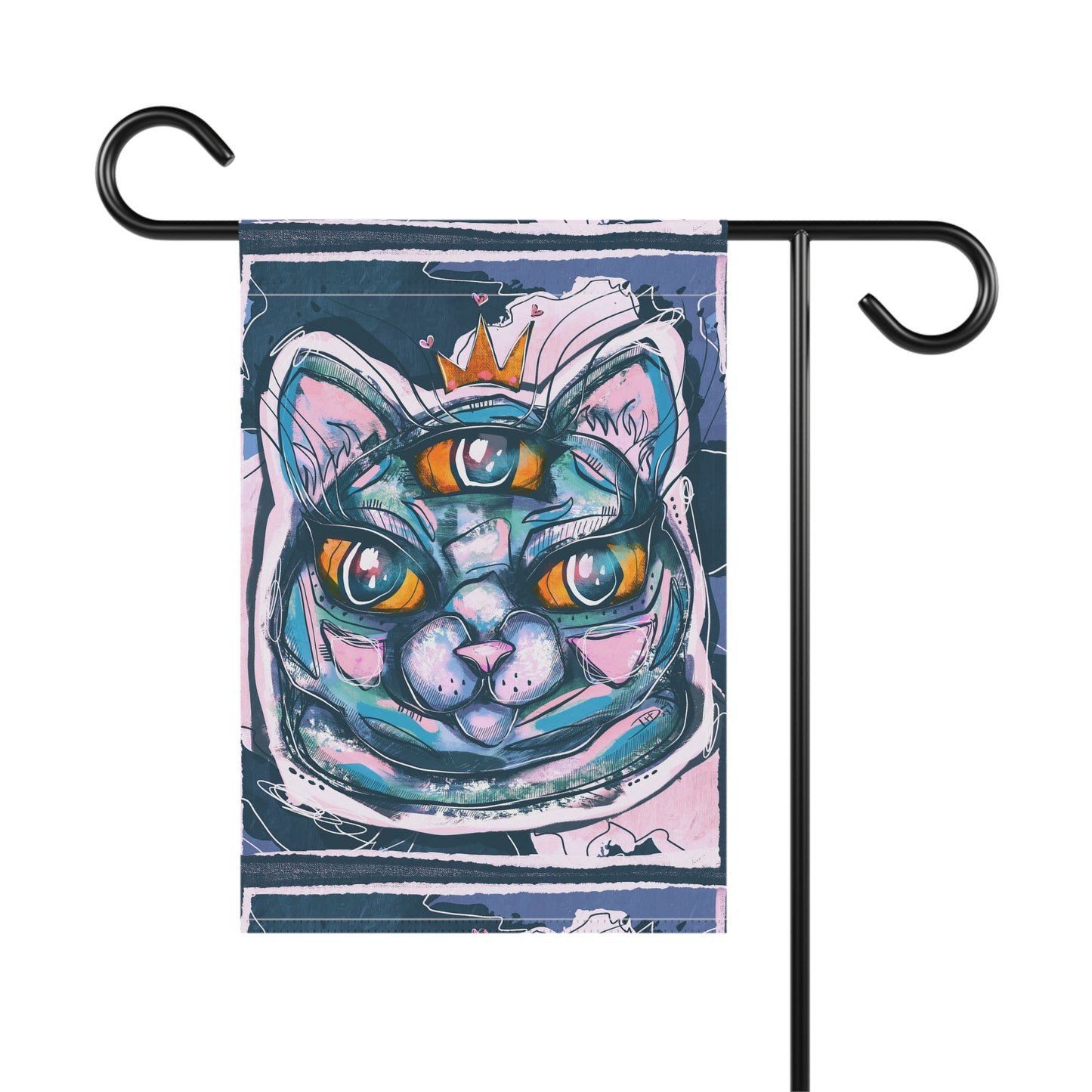 Princess Cat Garden & House Banner