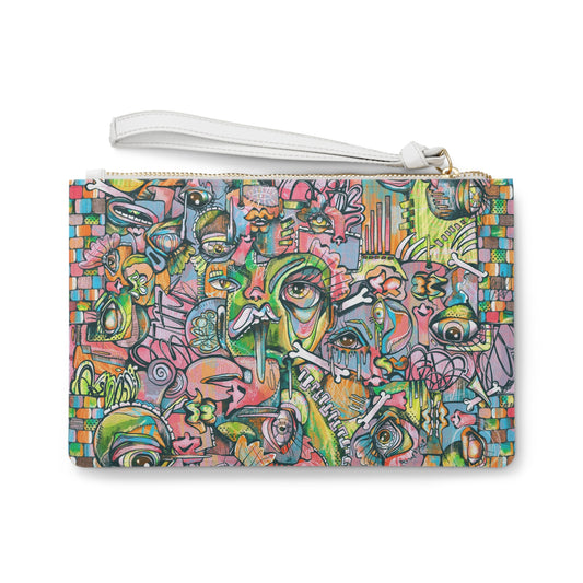 Substance Cubism Clutch Bag