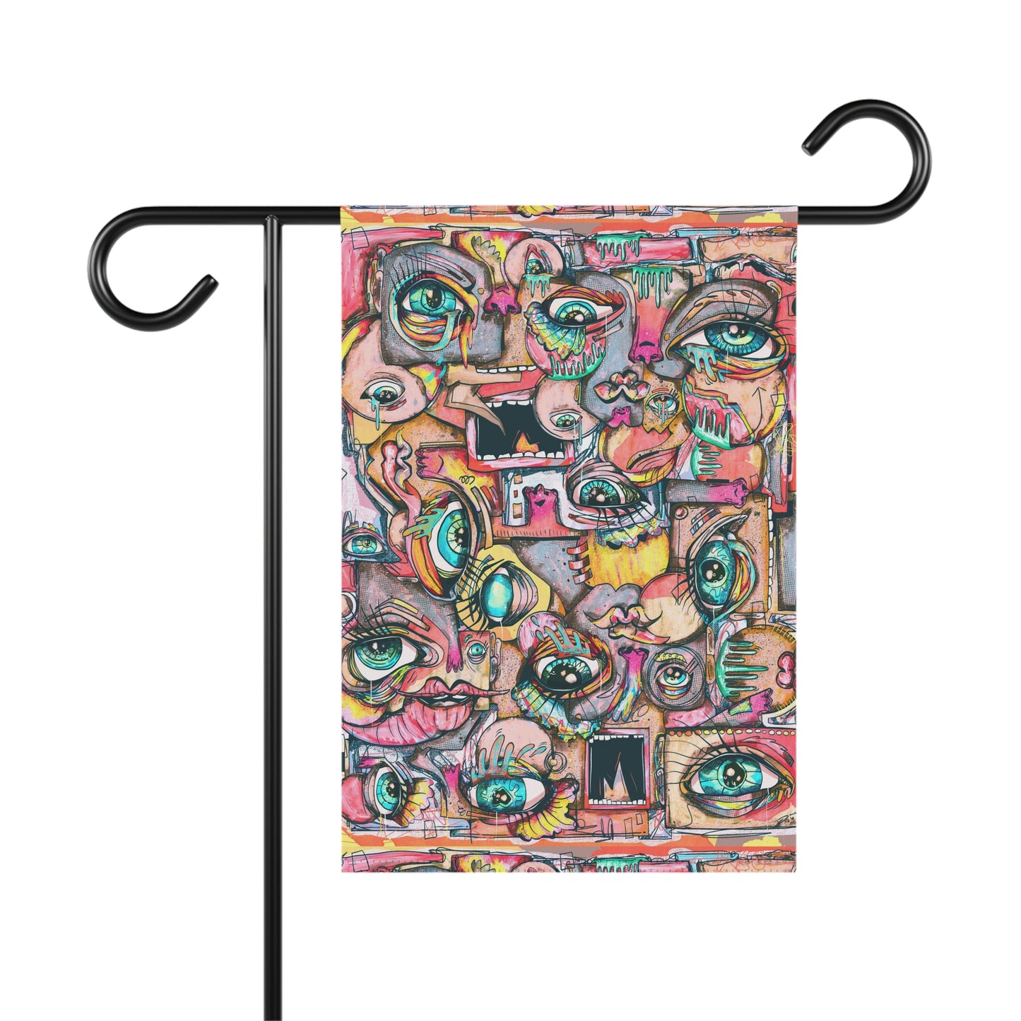 Glimmering Teardrops Garden & House Banner