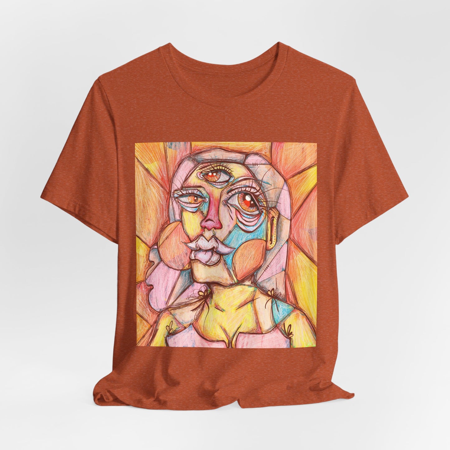 Sally Cubism Unisex Jersey Short Sleeve Tee