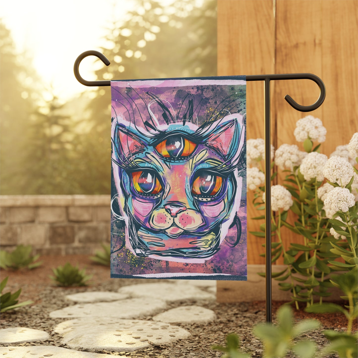 Meiko Cat Garden & House Banner