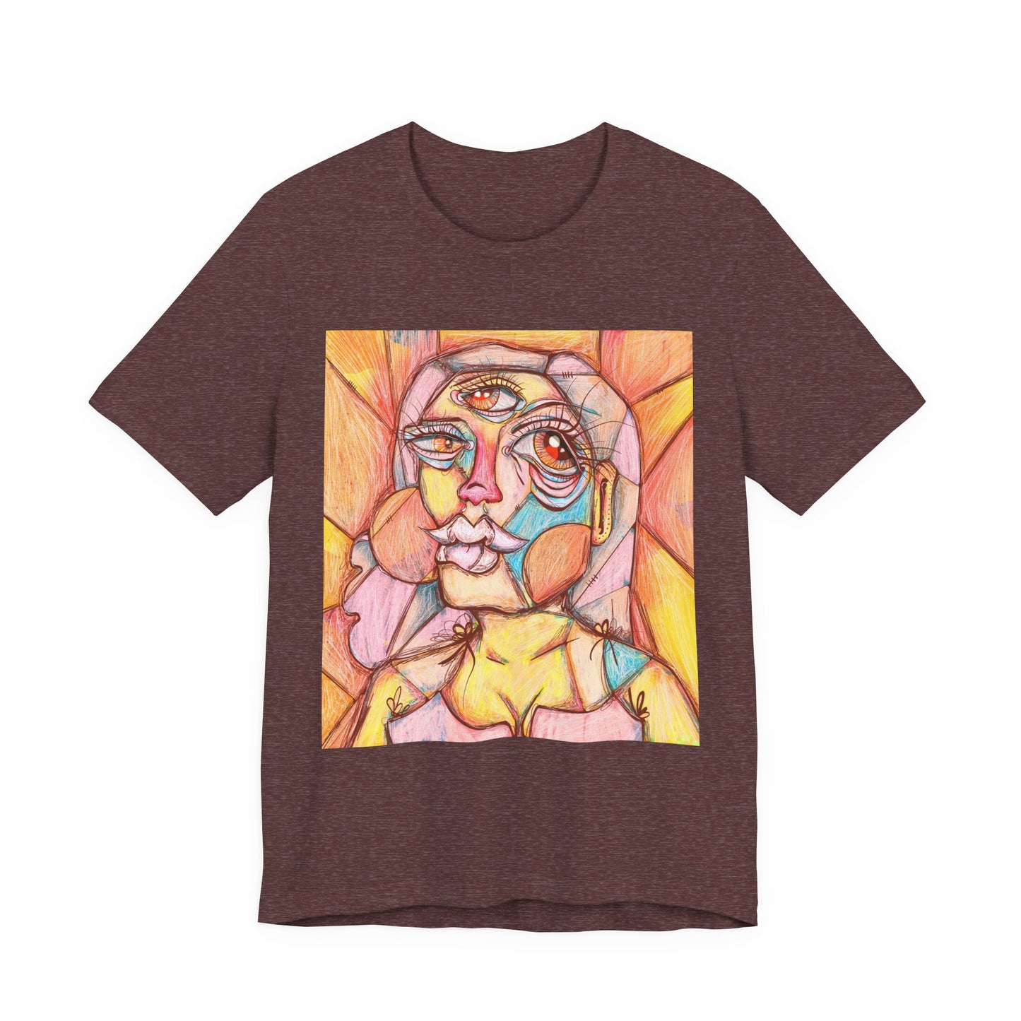 Sally Cubism Unisex Jersey Short Sleeve Tee