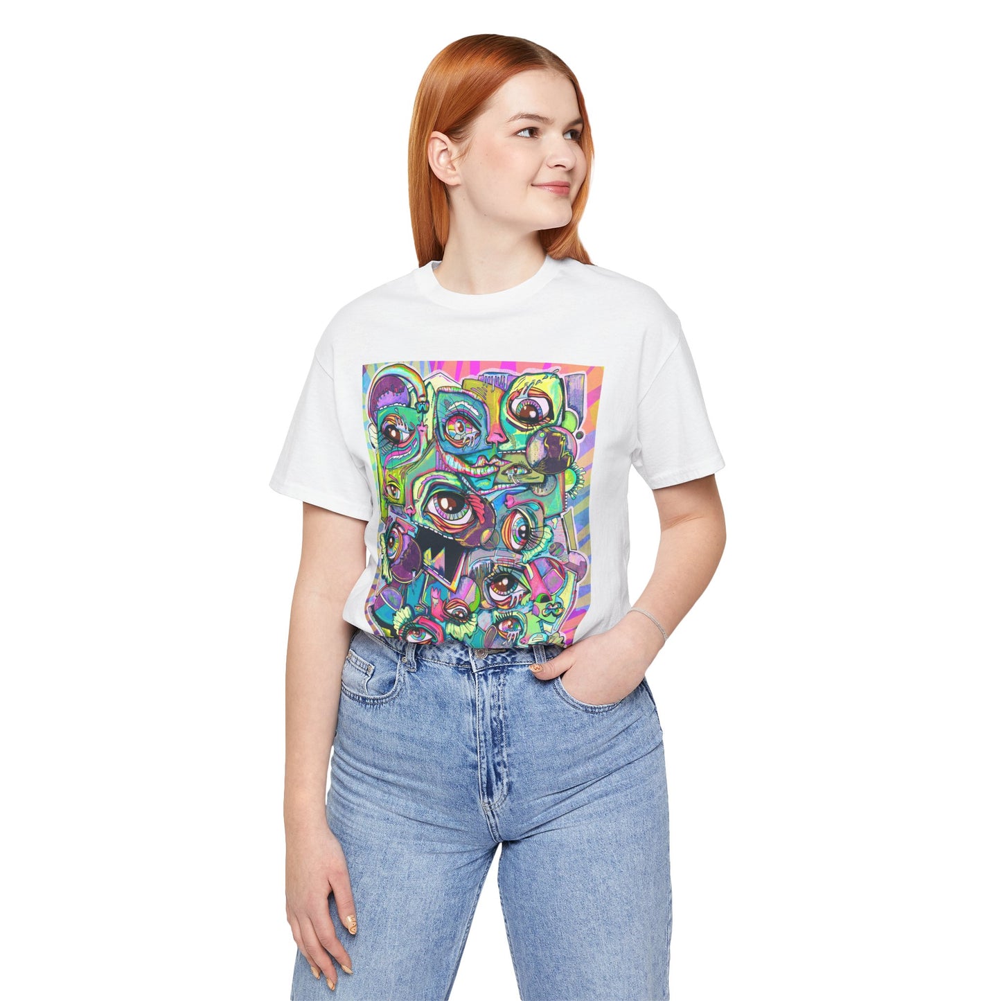 Under the Neon Moon Unisex Jersey Short Sleeve Tee