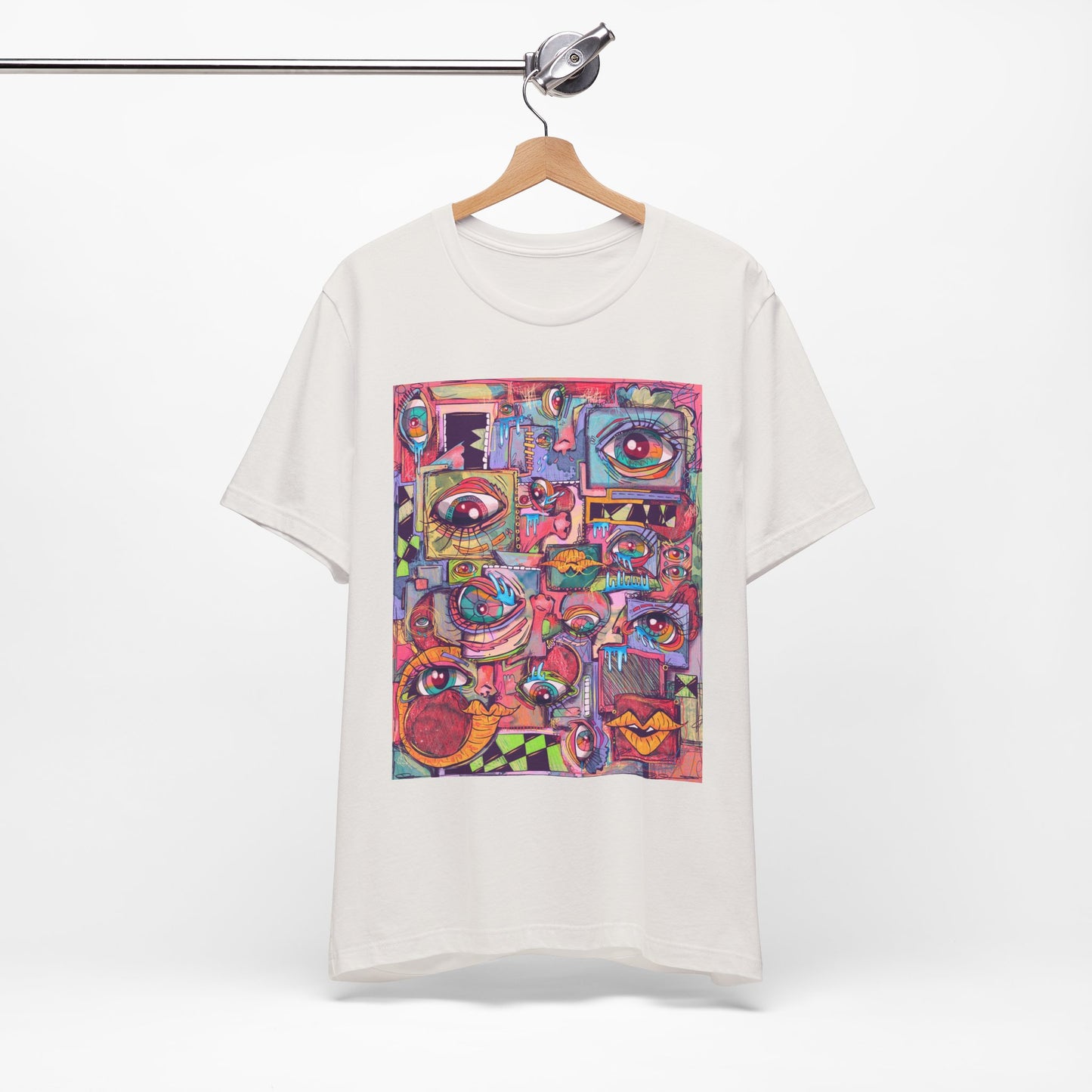Cosmic Melodies Unisex Jersey Short Sleeve Tee