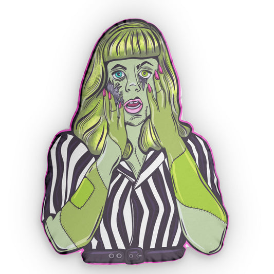 Hollie Day Zombie Queen Shaped Pillow