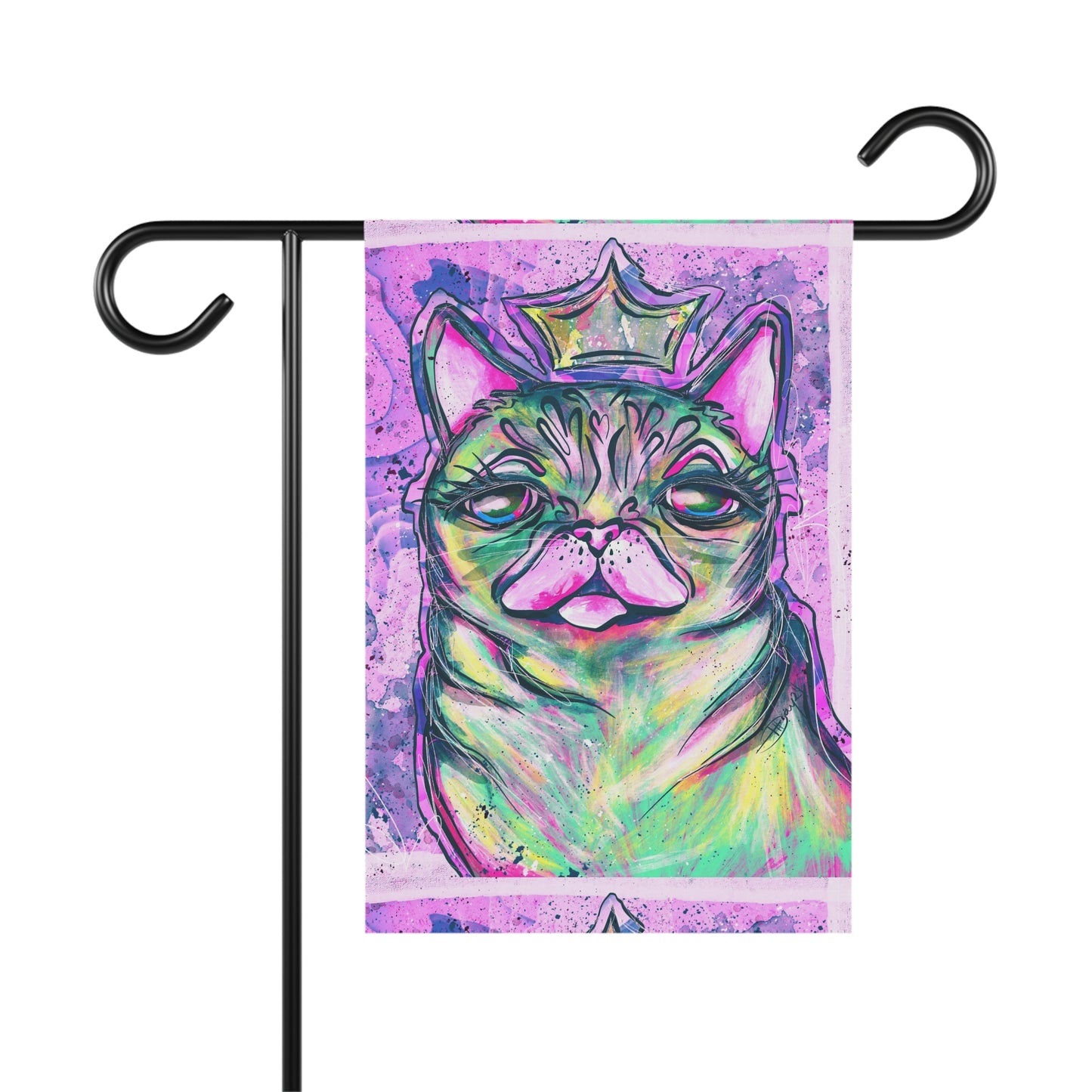 Bubblegum Cat Garden & House Banner