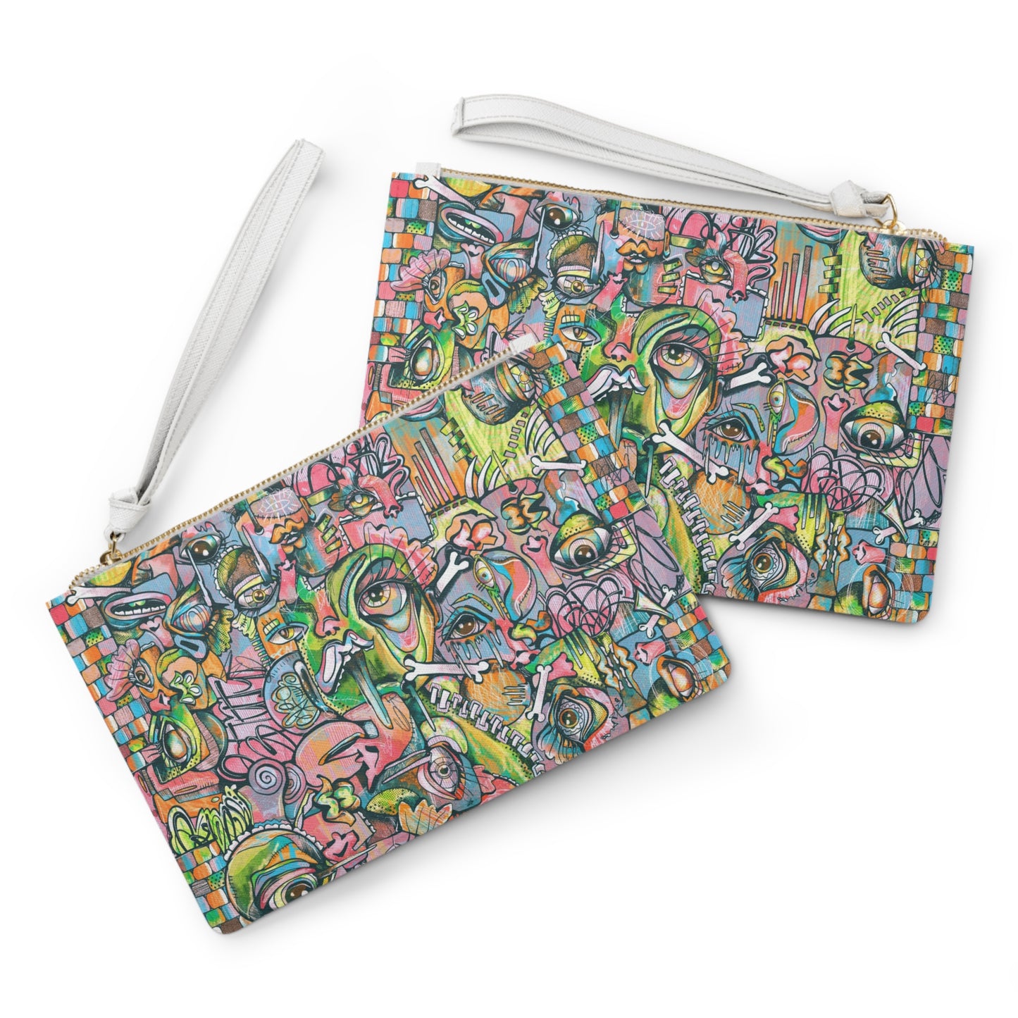 Substance Cubism Clutch Bag