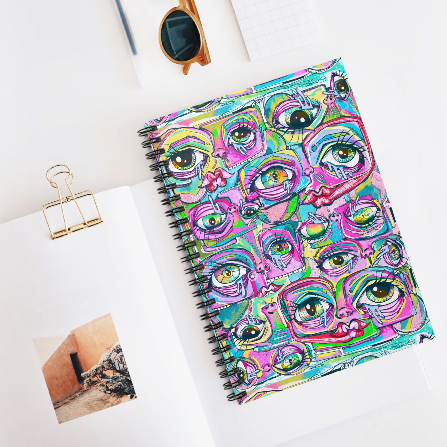 Candy Canyons Spiral Notebook - Ruled Line