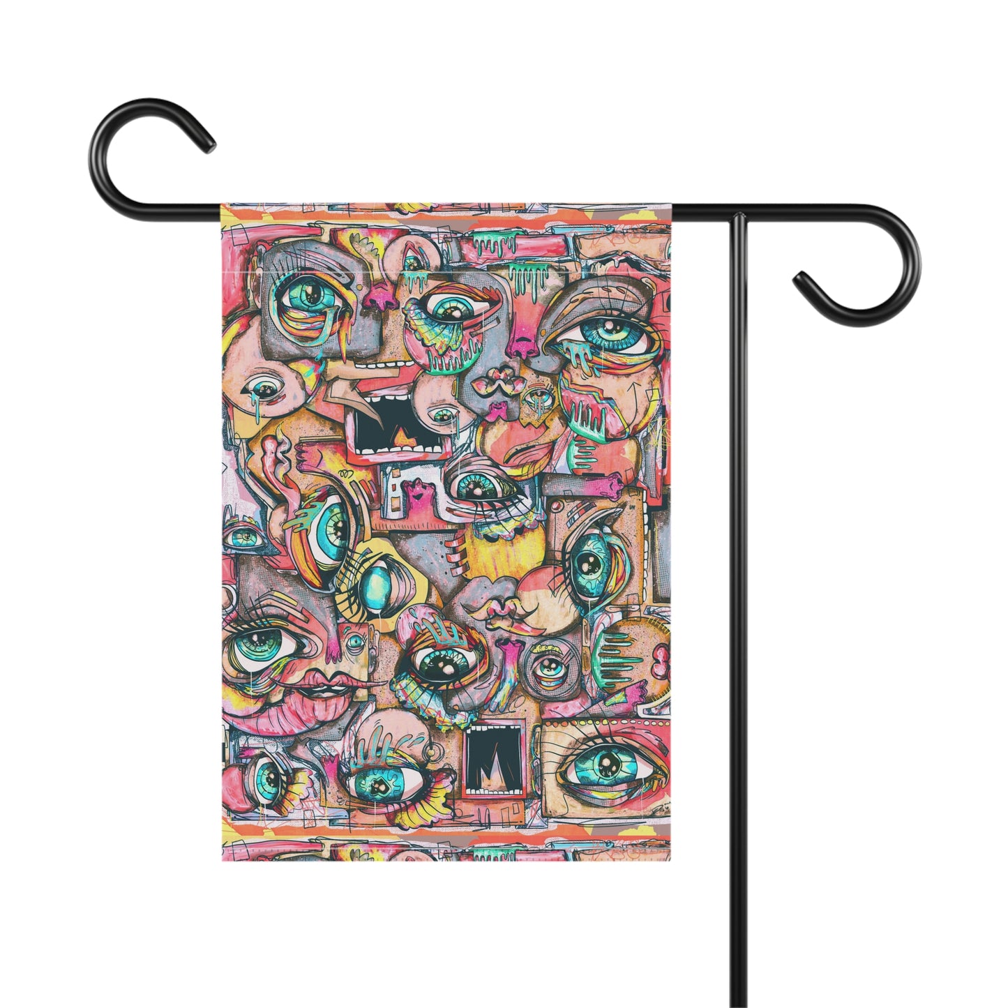 Glimmering Teardrops Garden & House Banner
