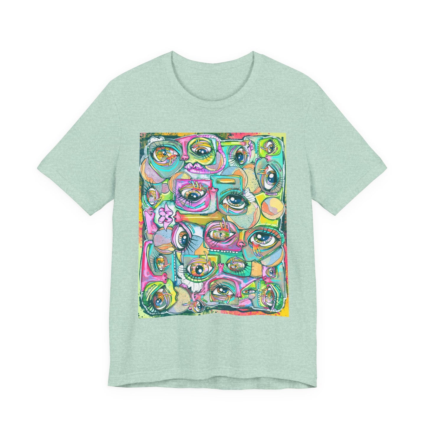 Candy Colored Chaos Unisex Jersey Short Sleeve Tee